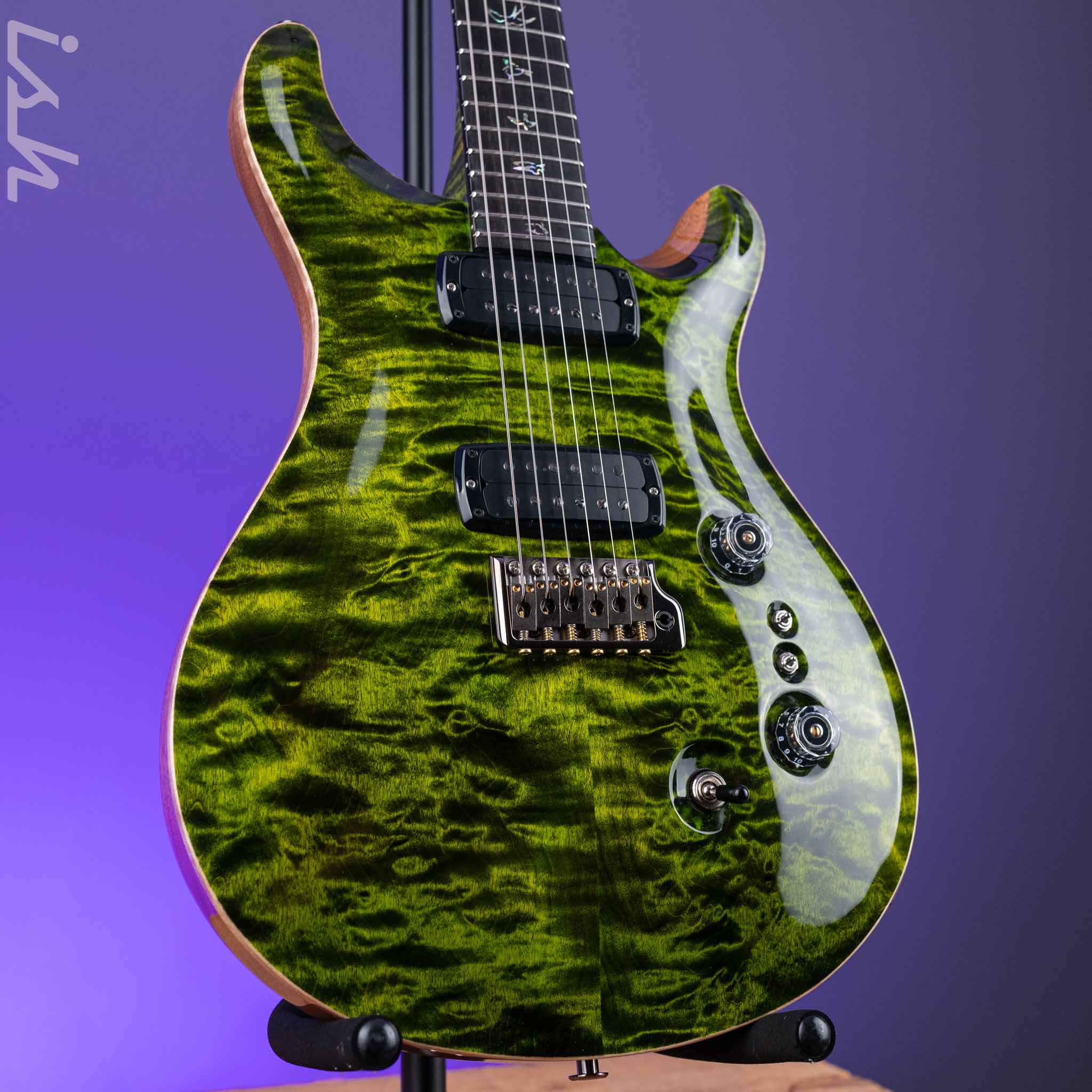 PRS Wood Library Custom 24-08 10-Top Jade