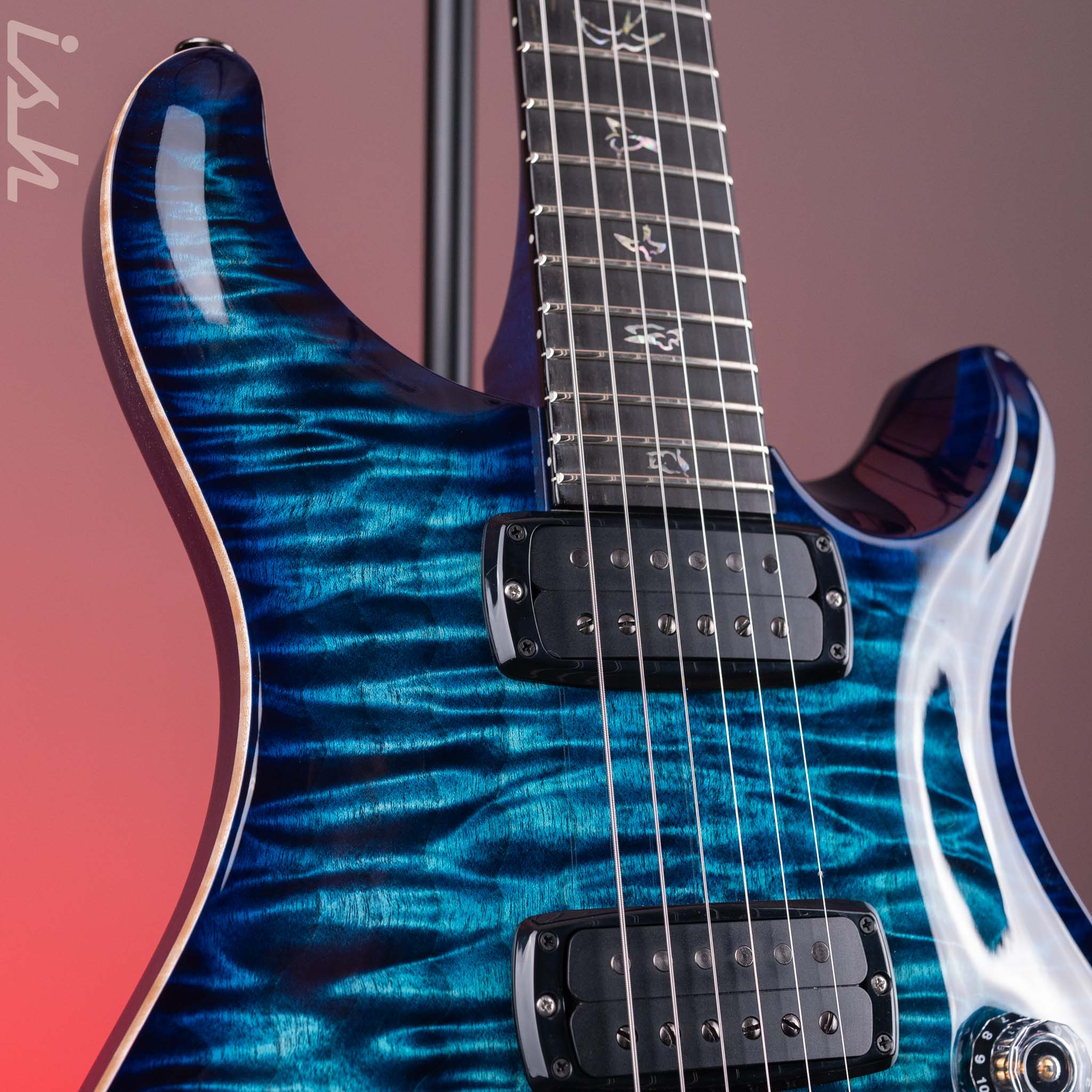PRS Wood Library Custom 24-08 Cobalt Blue - Image 4