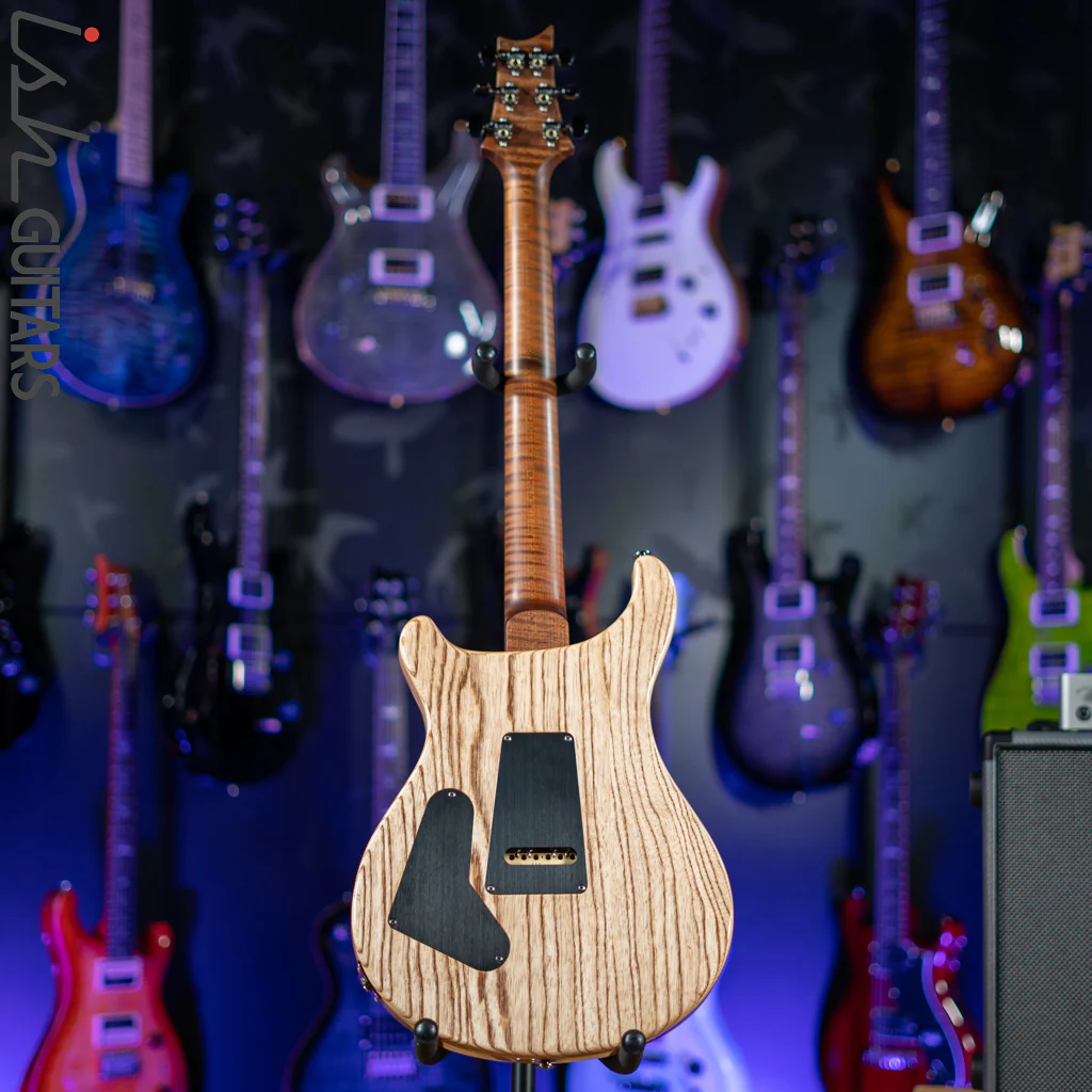 PRS Wood Library Custom 24 10 Top Quilt Torrefied Maple Neck Natural Gloss - Image 7
