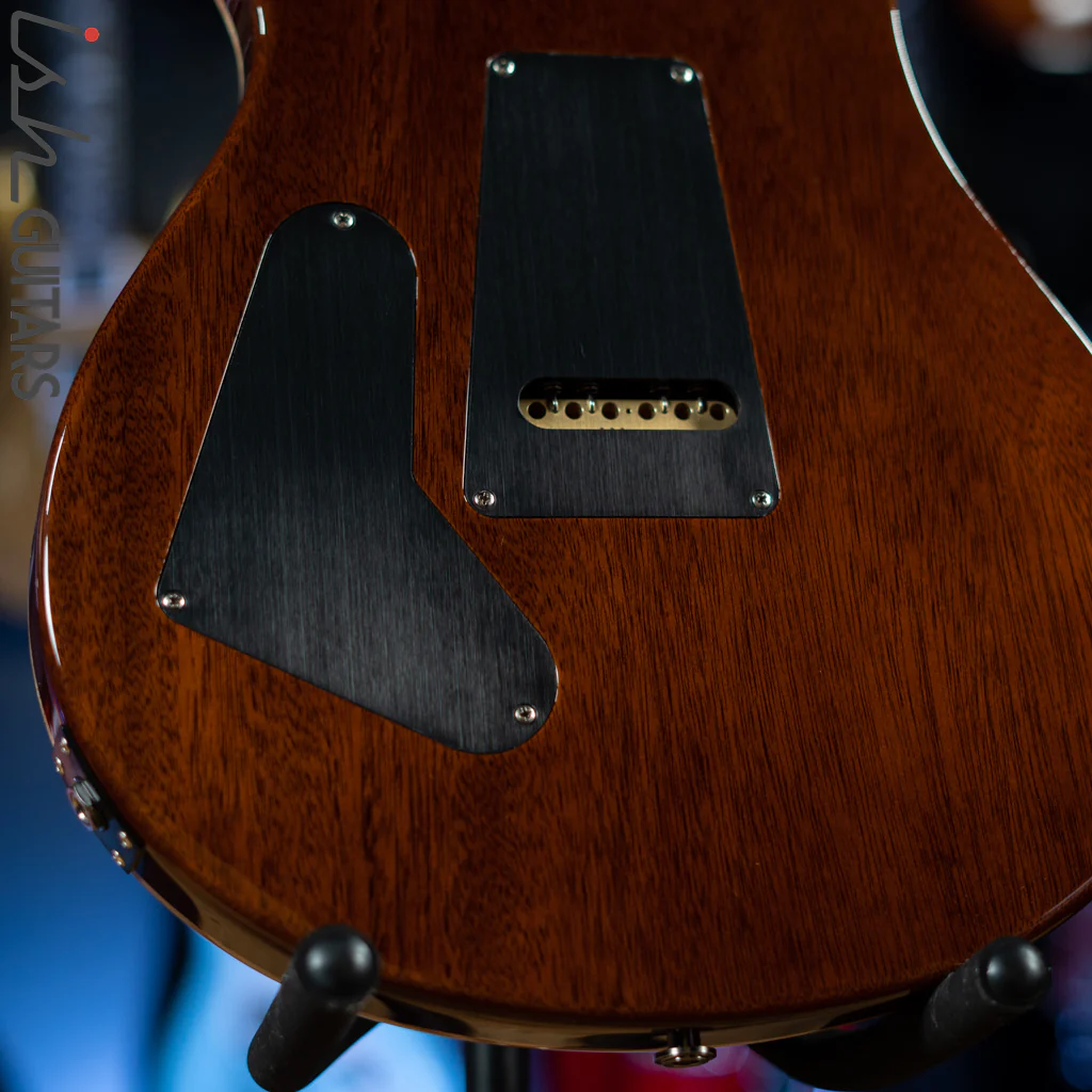 PRS Wood Library Custom 24 Copperhead Burst 10 Top Quilt Figured Maple Neck - Image 10
