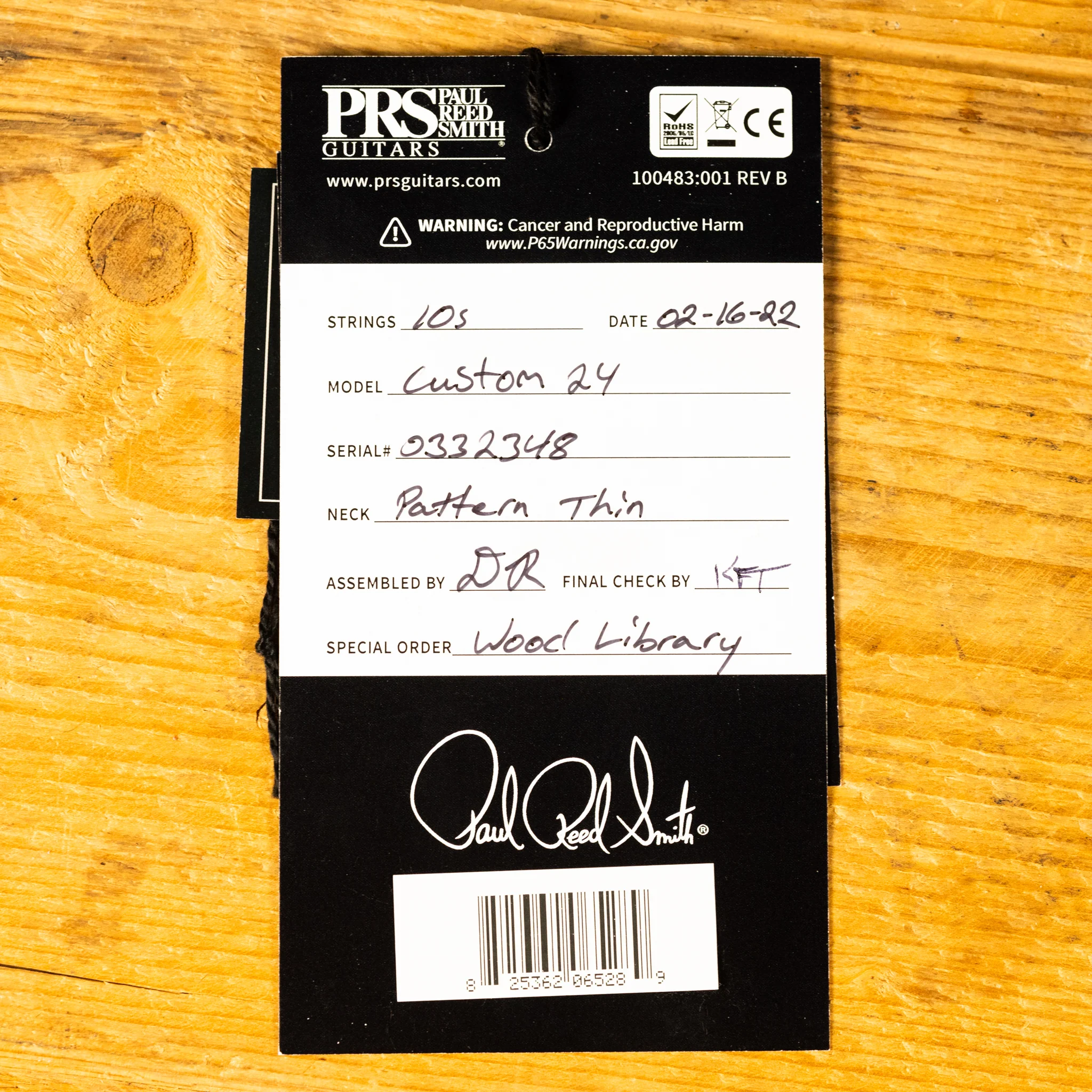 PRS Wood Library Custom 24 Jade w/ Green Burst 10 Top Quilt - Image 13
