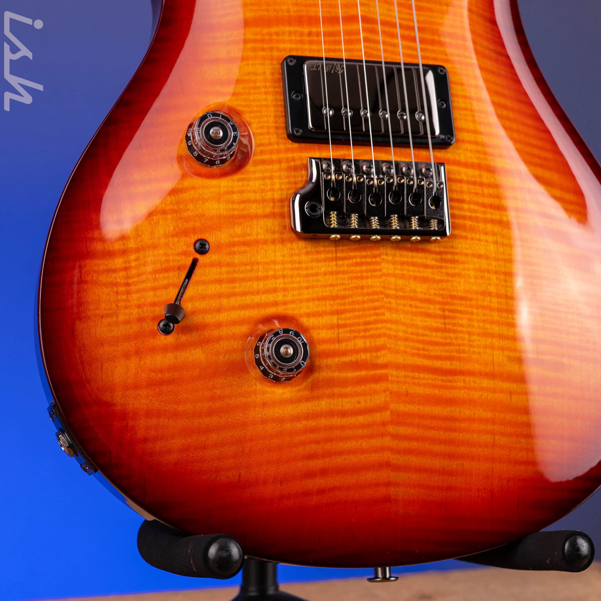 PRS Wood Library Custom 24 Lefty 10-Top Cherry Sunburst - Image 5