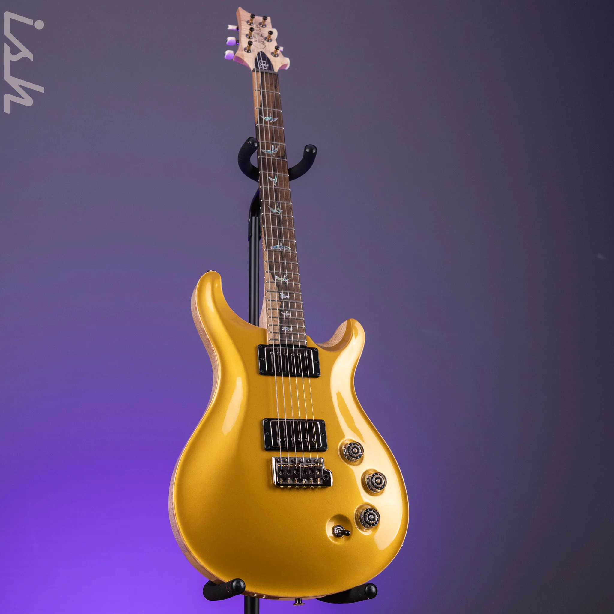 PRS Wood Library DGT Gold Top Ziricote Fretboard - Image 2