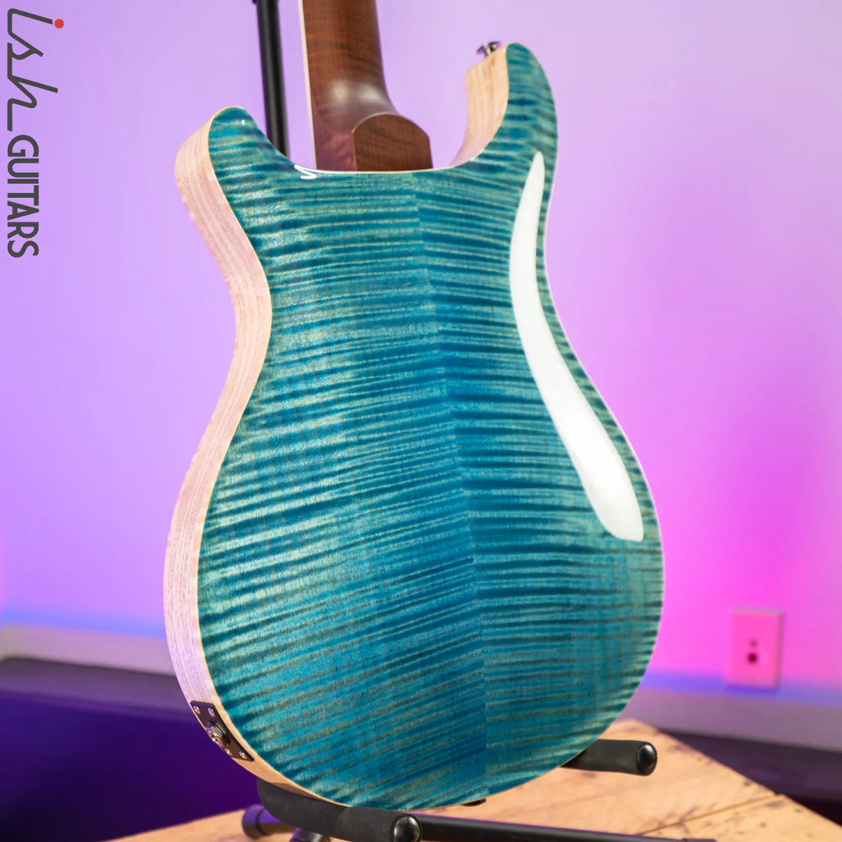 PRS McCarty 594 Hollowbody II Wood Library Aquableux 10 Top - Image 12