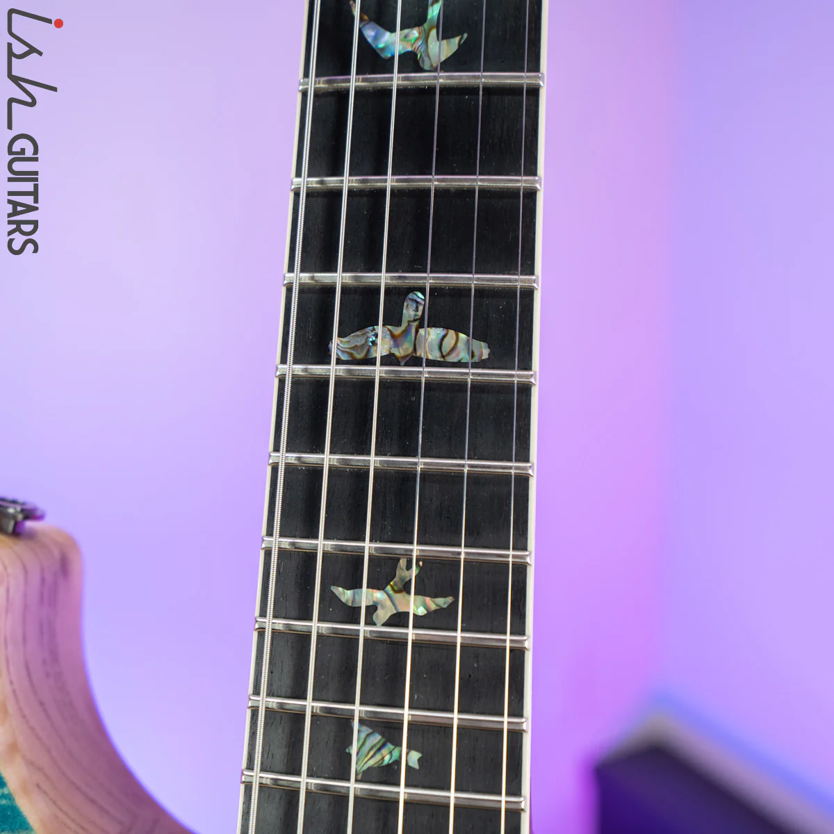 PRS McCarty 594 Hollowbody II Wood Library Aquableux 10 Top - Image 6