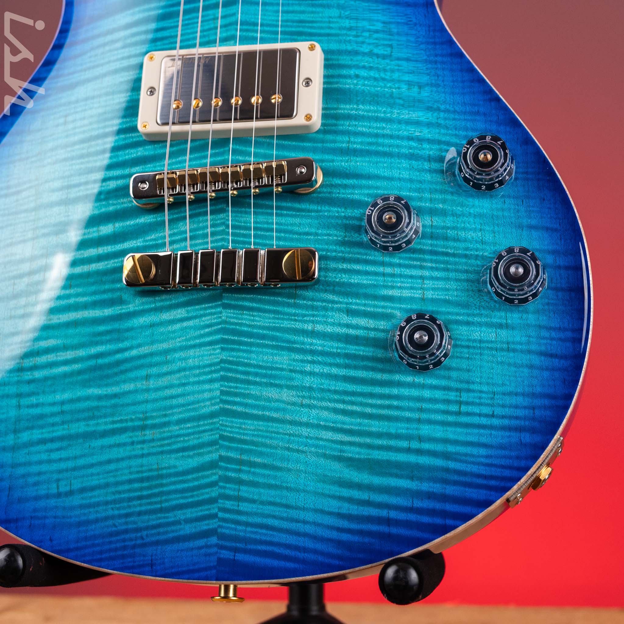 PRS Wood Library McCarty 594 Singlecut 10-Top Makena Blue - Image 5