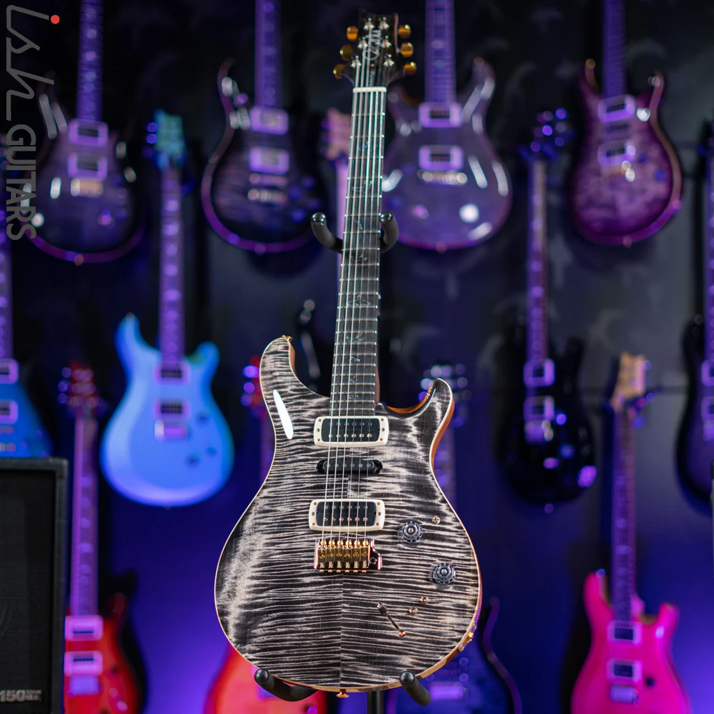PRS Wood Library Modern Eagle V 10 Top Charcoal - Image 2
