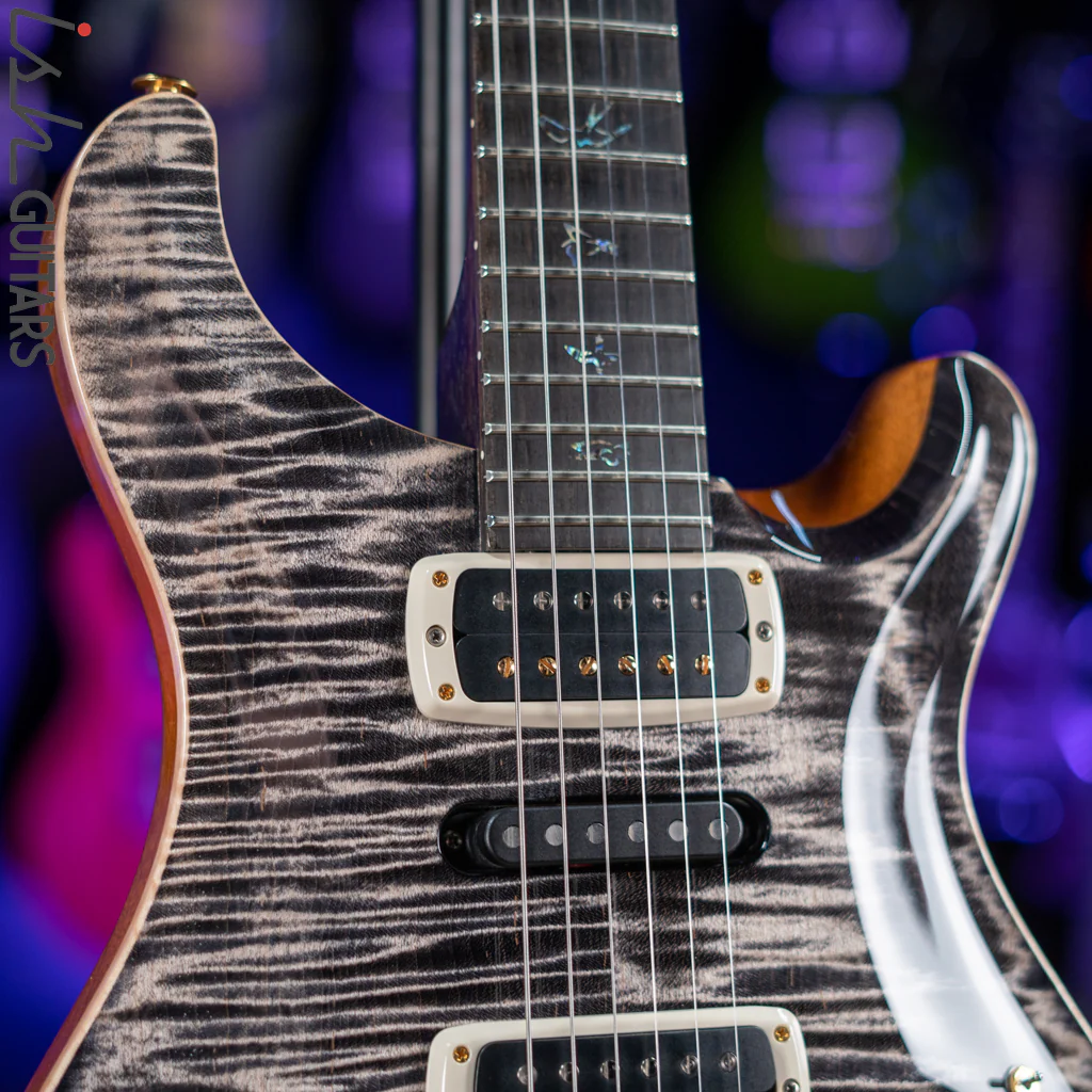 PRS Wood Library Modern Eagle V 10 Top Charcoal - Image 3