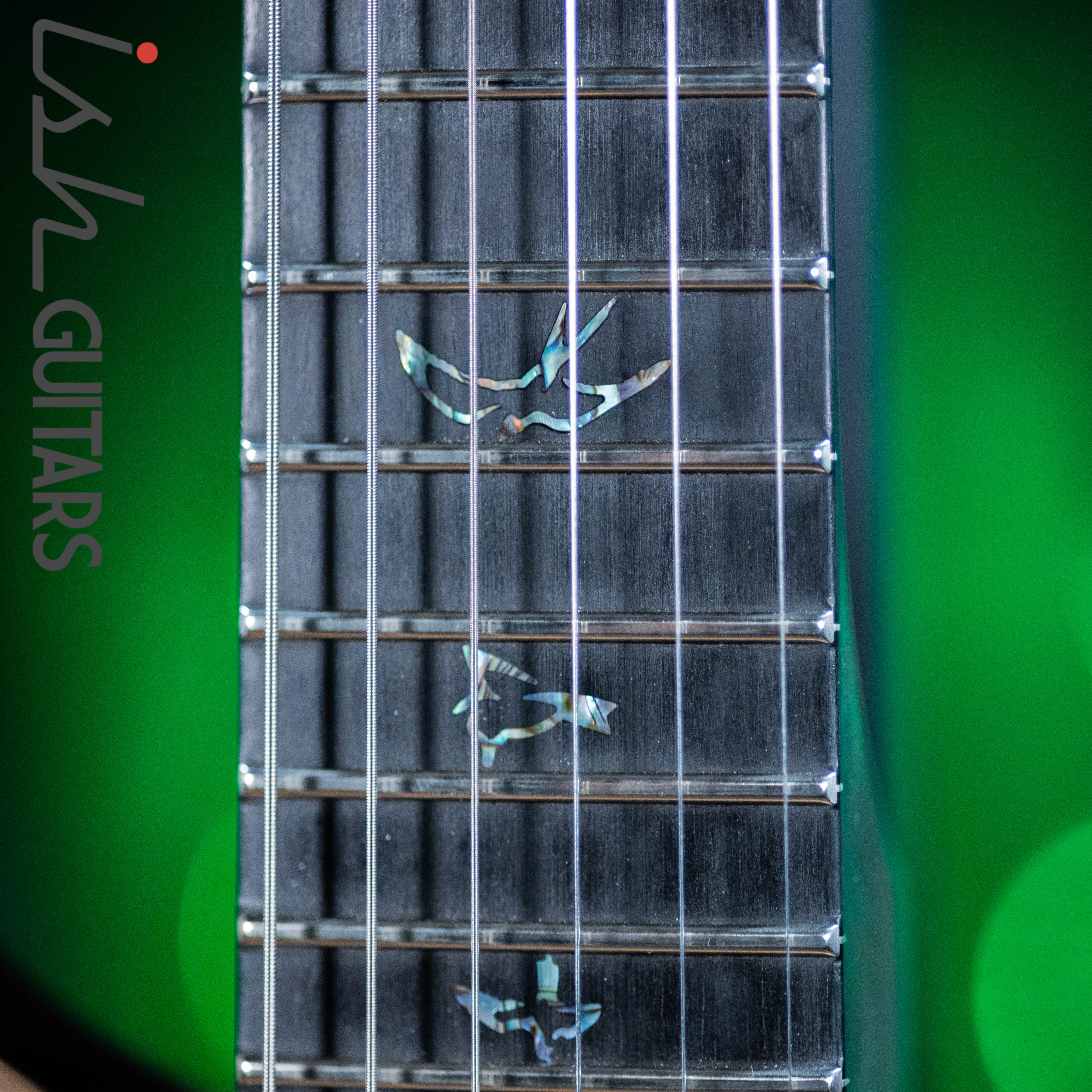PRS Wood Library Modern Eagle V 10 Top Faded Purple Burst - Image 4