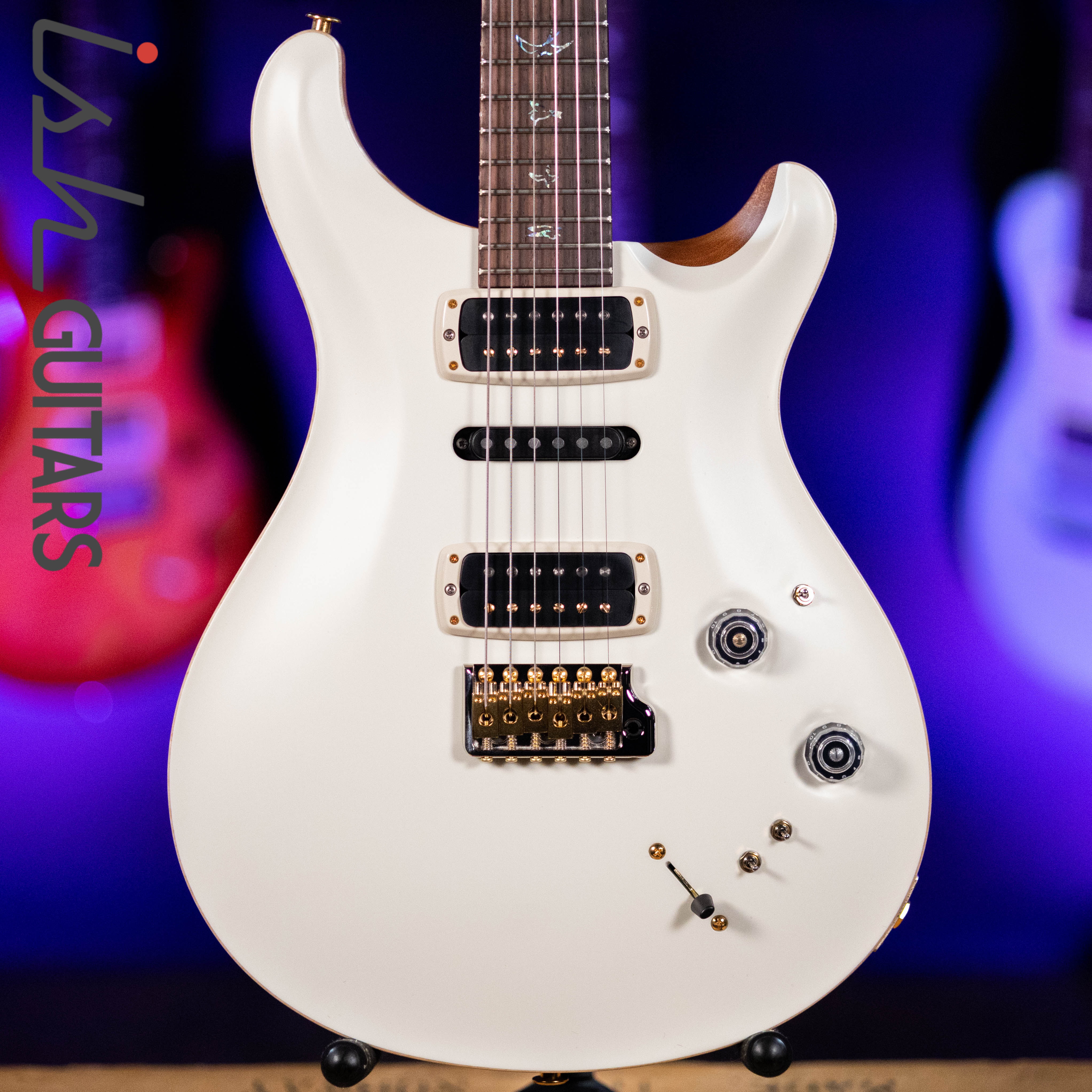 PRS Wood Library Modern Eagle V Antique White Brazilian Rosewood