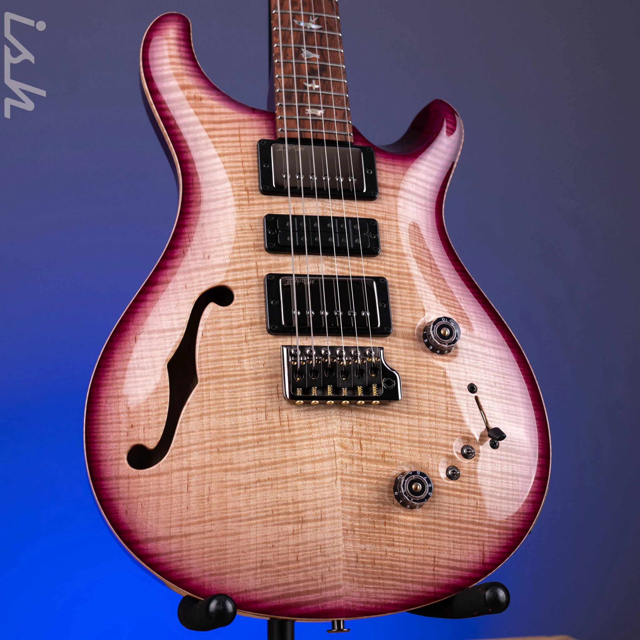 PRS Wood Library Special Semi Hollow Flame Maple Artist Top Custom Color