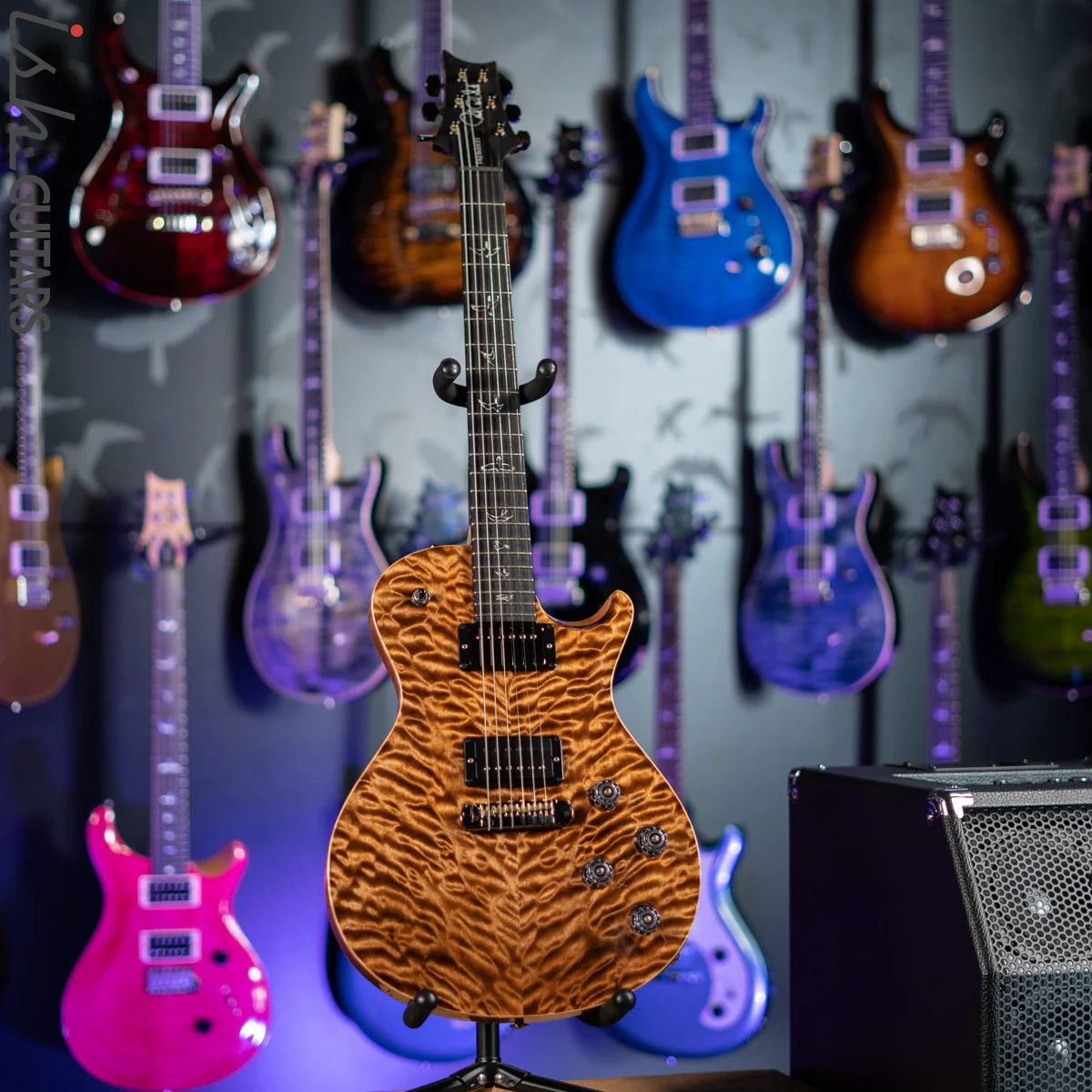 PRS Wood Library Tremonti Stoptail Copperhead Burst 10 Top Quilt - Image 2