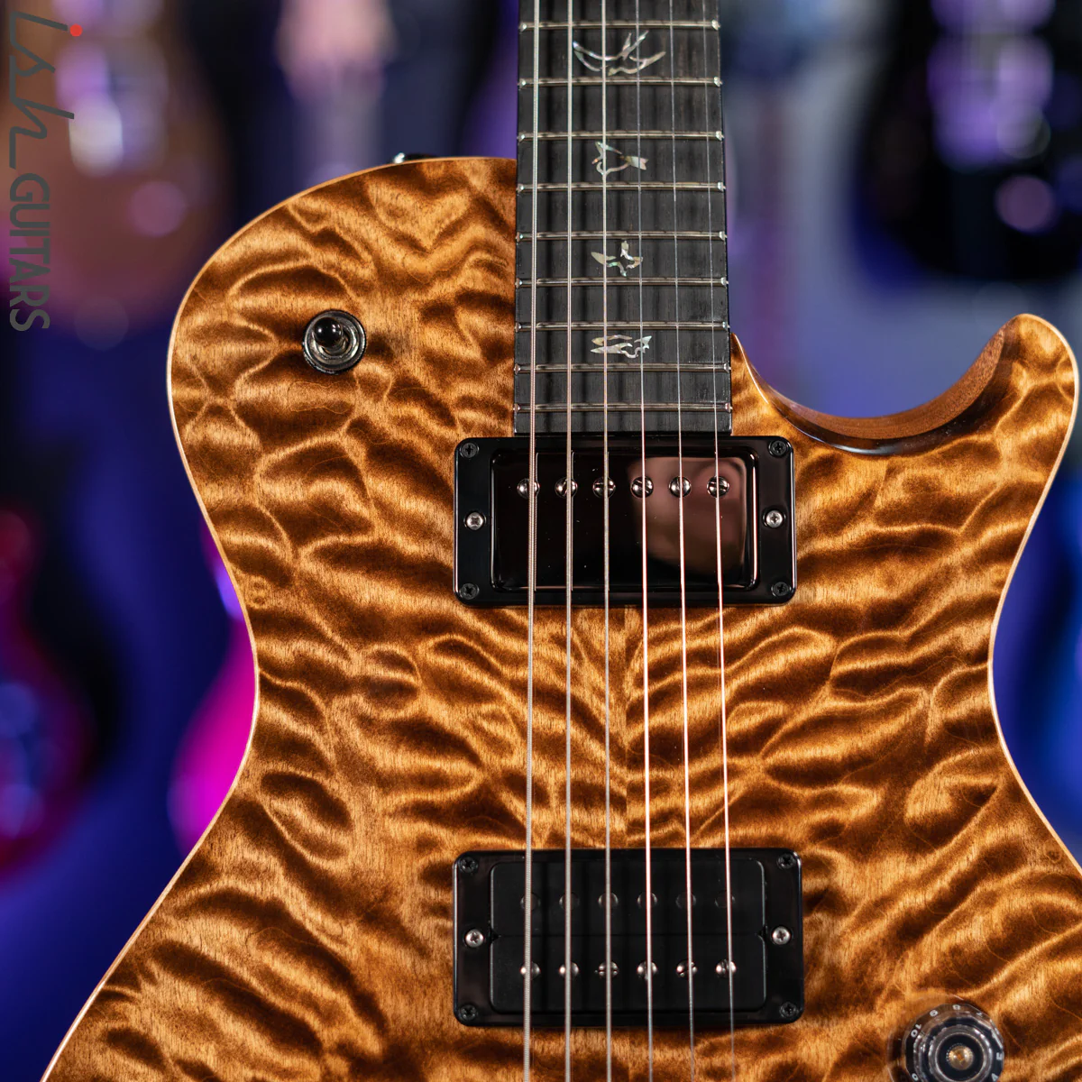 PRS Wood Library Tremonti Stoptail Copperhead Burst 10 Top Quilt - Image 3