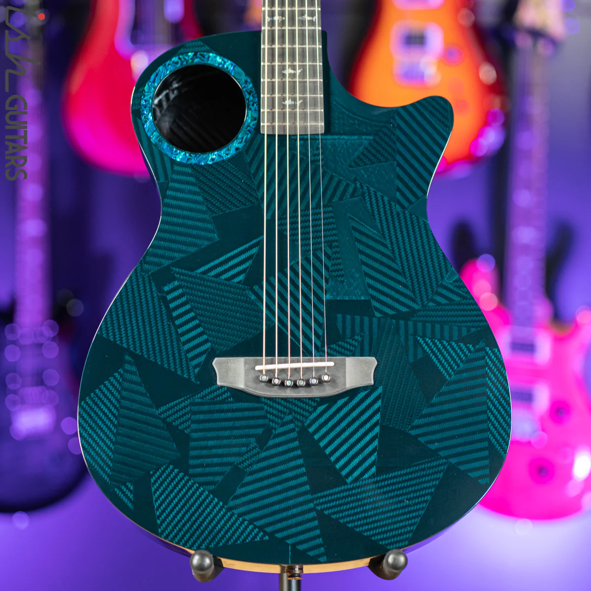 RainSong 25th Anniversary Black Ice Acoustic Guitar
