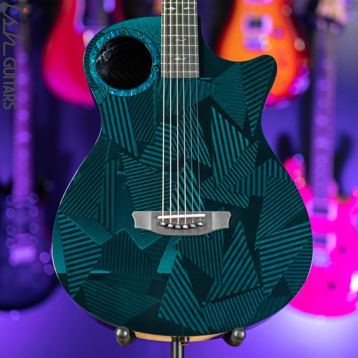 RainSong 25th Anniversary Black Ice Acoustic Guitar