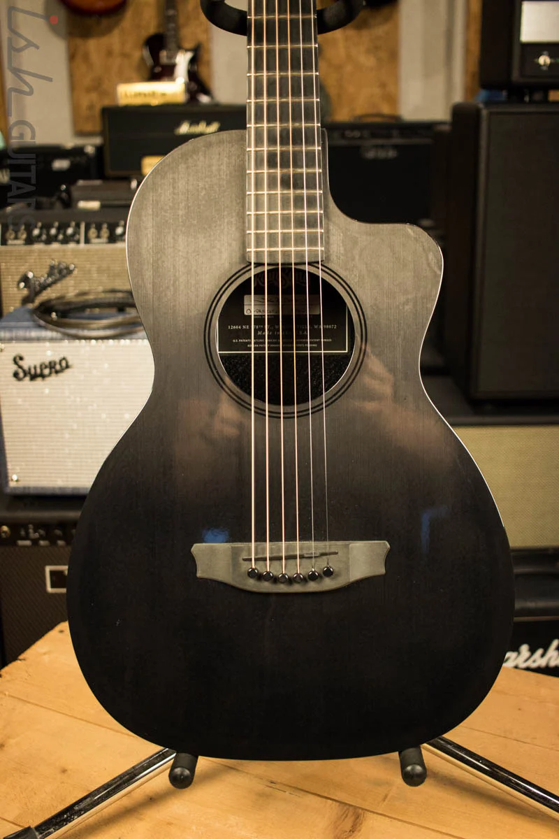 Rainsong Concert Hybrid Parlor Fully Acoustic Guitar CH-PA1100NSG
