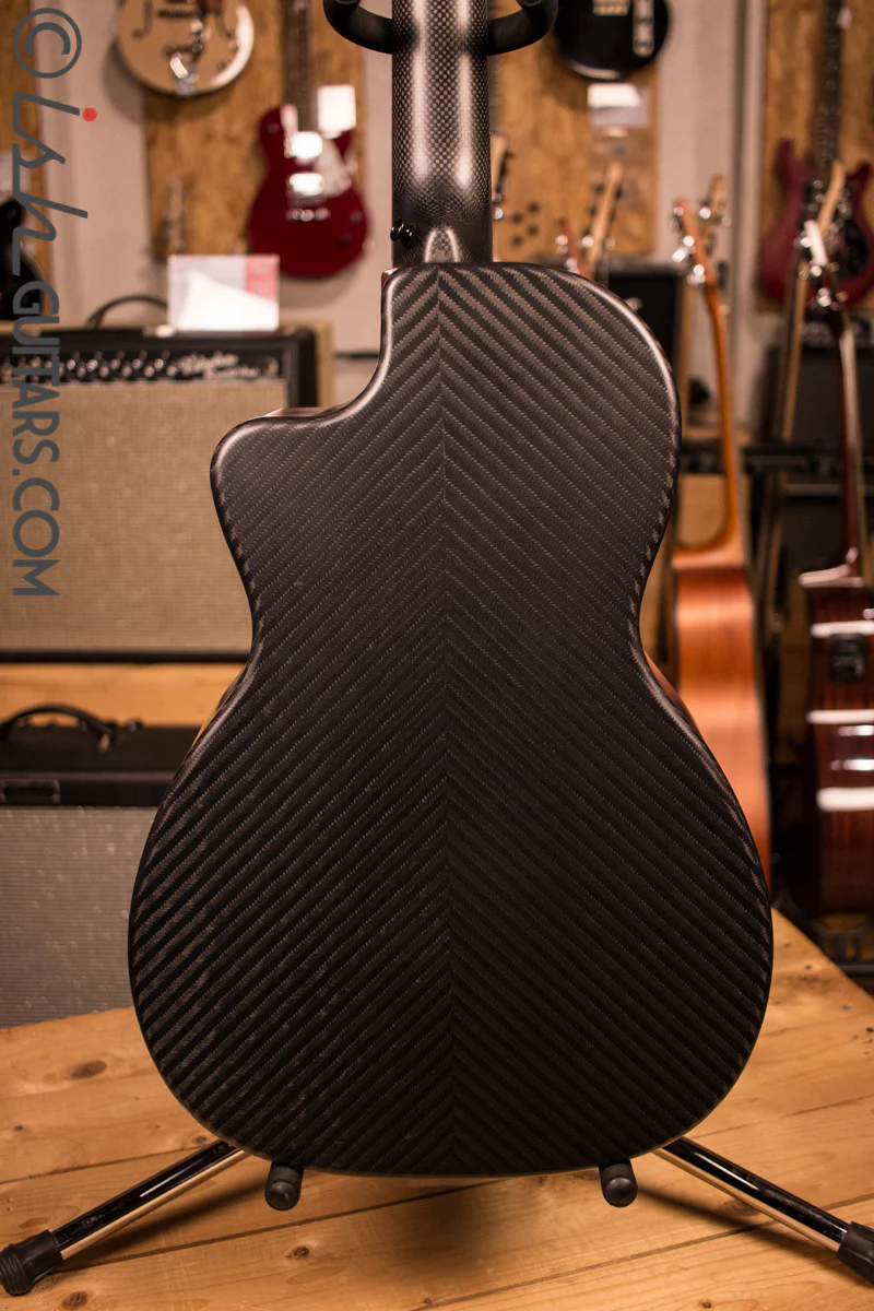 RainSong Concert Hybrid CH-PA Parlor Acoustic Carbon Fiber - Image 6