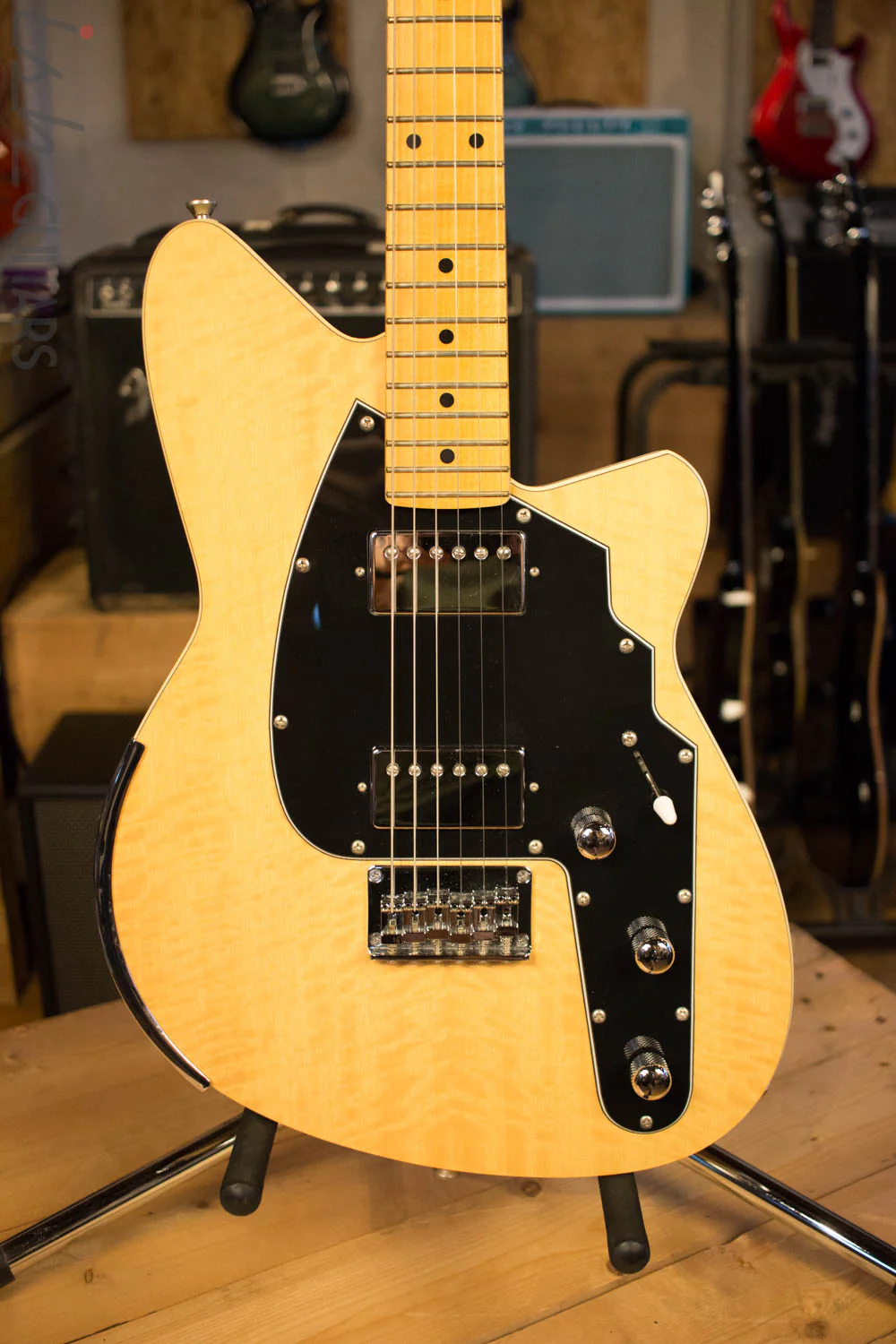 USA Reverend Rocco Guitar Faux Flamed Maple RARE