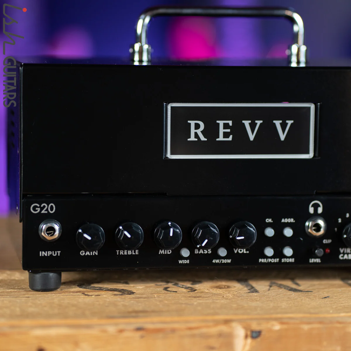 Revv G20 20W Guitar Amp Head Black Demo - Image 3