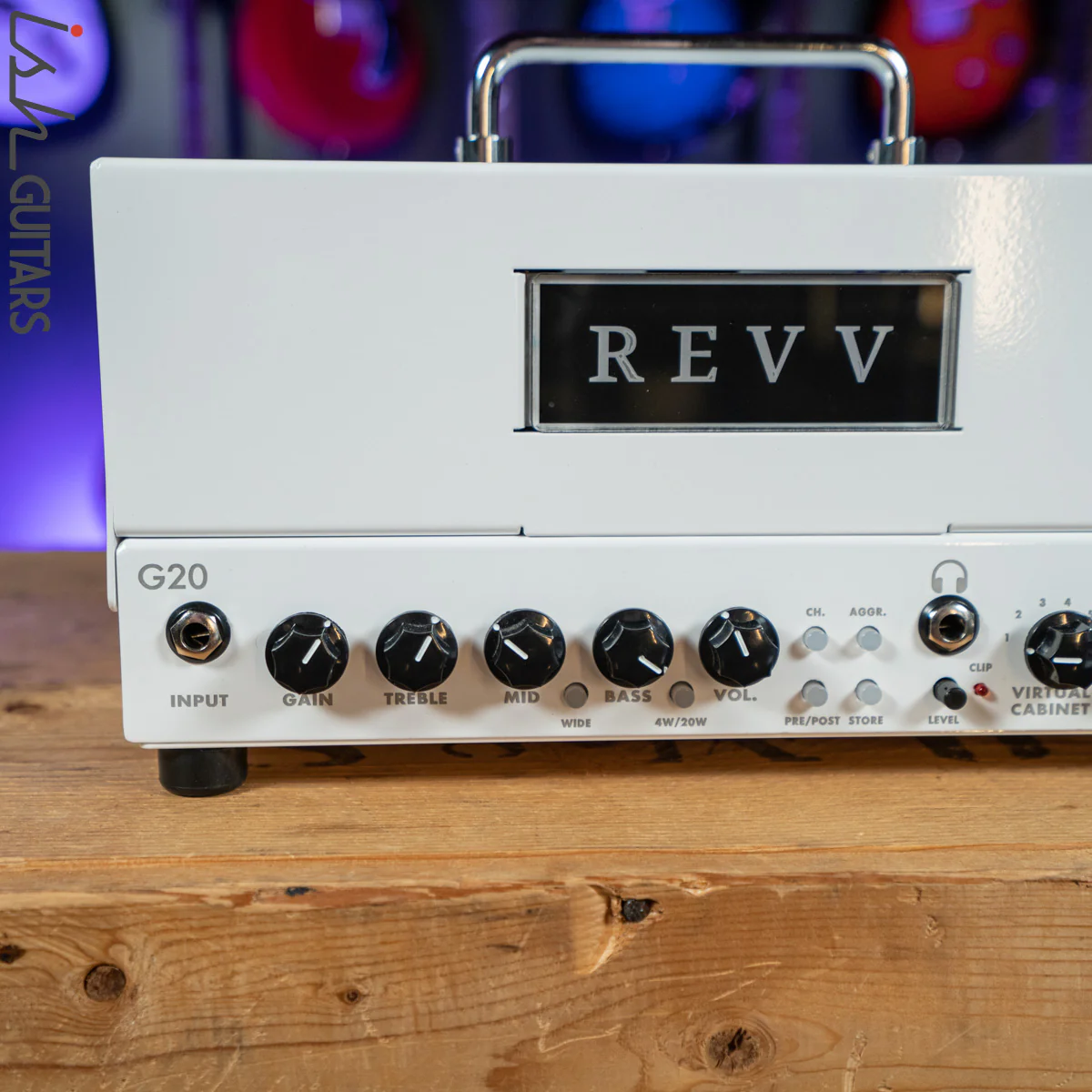 Revv G20 20W Guitar Amp Head White - Image 3