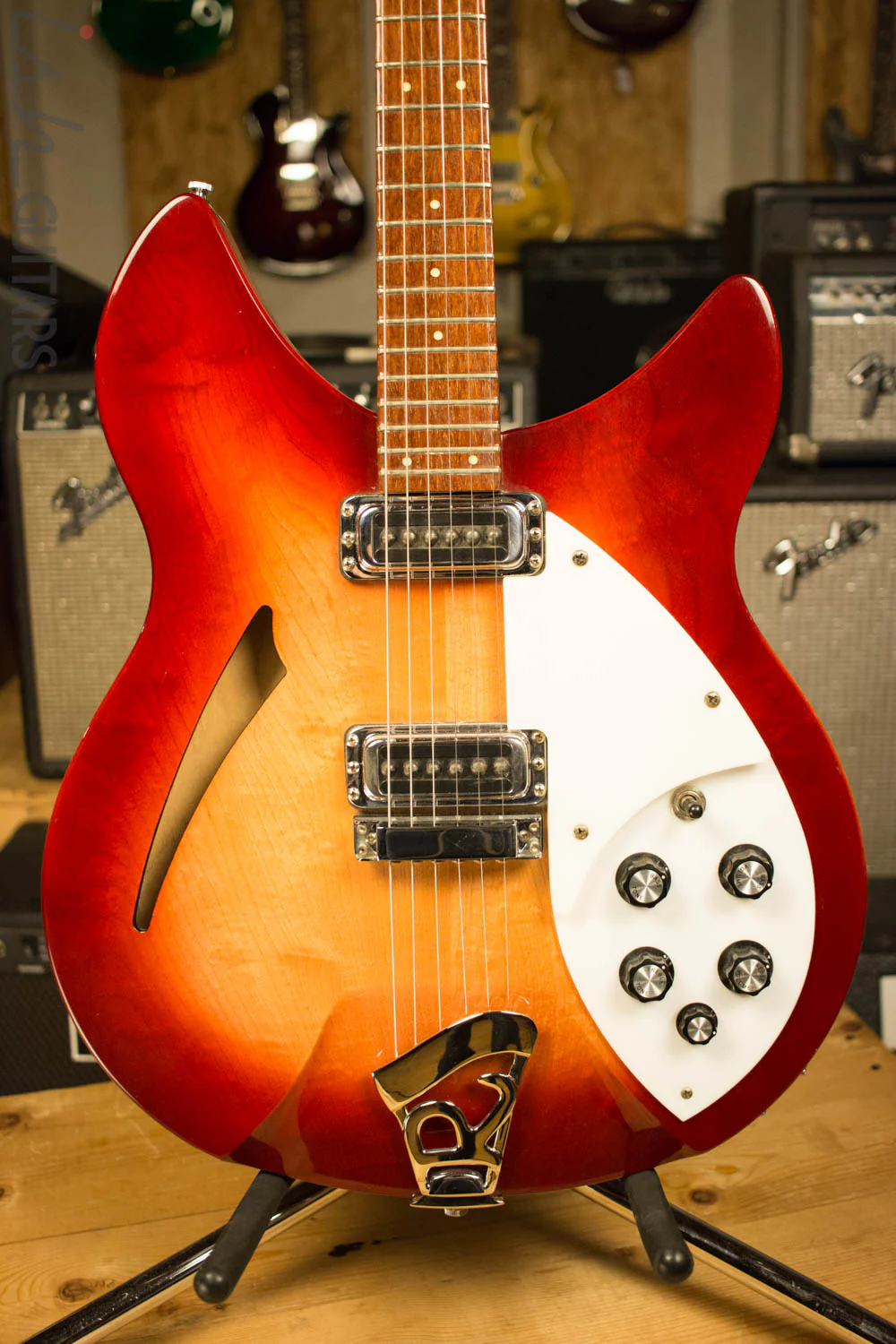 1992 Rickenbacker 330 FireGlo Electric Guitar