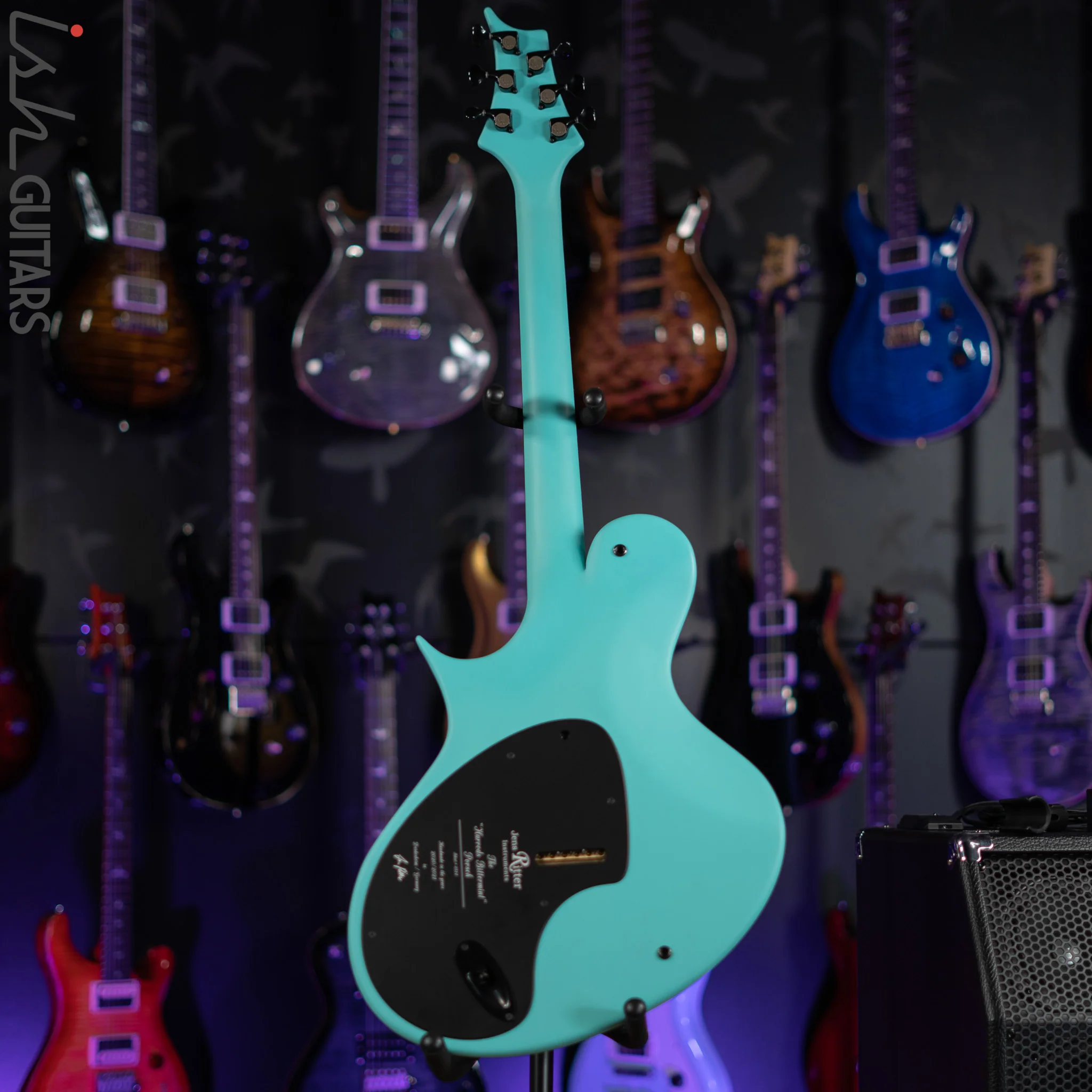 Ritter Porsch Tremolo Electric Guitar Harrods Bittermint - Image 6