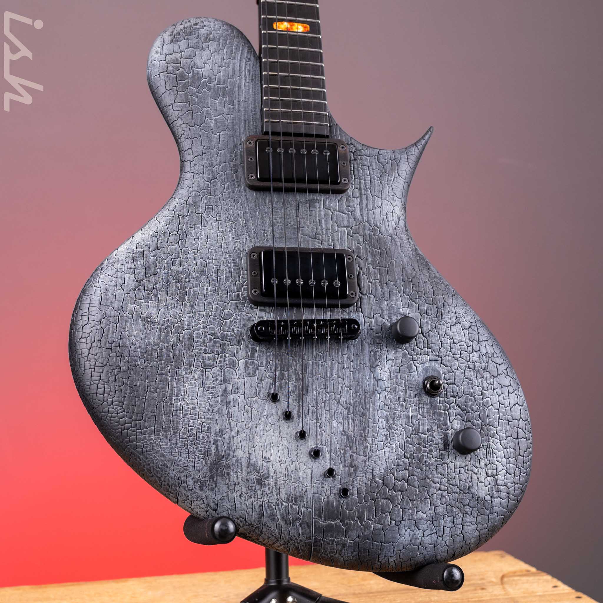 Ritter Porsch “The Volcano Virtuoso” Burnt Charcoal Guitar