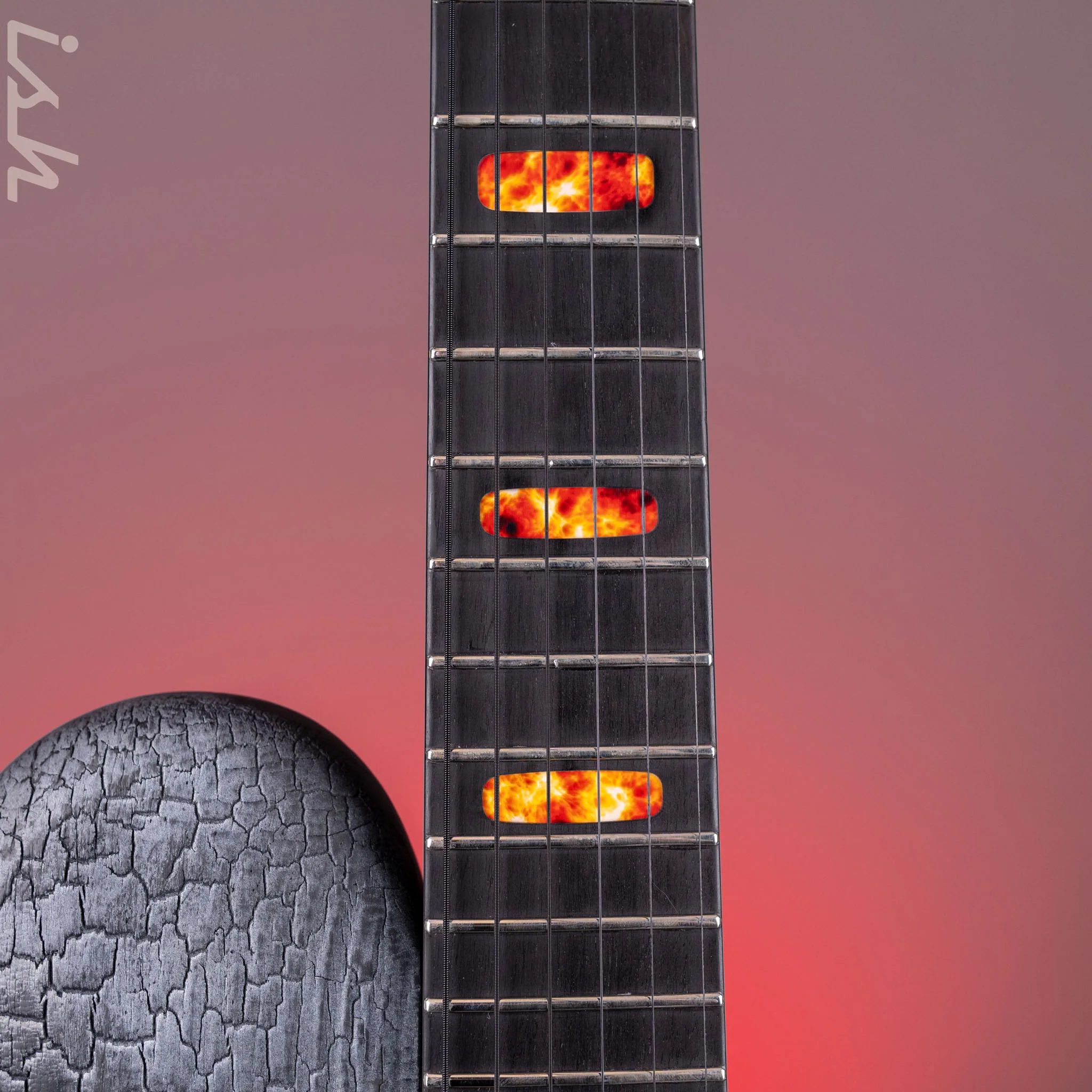 Ritter Porsch “The Volcano Virtuoso” Burnt Charcoal Guitar - Image 7