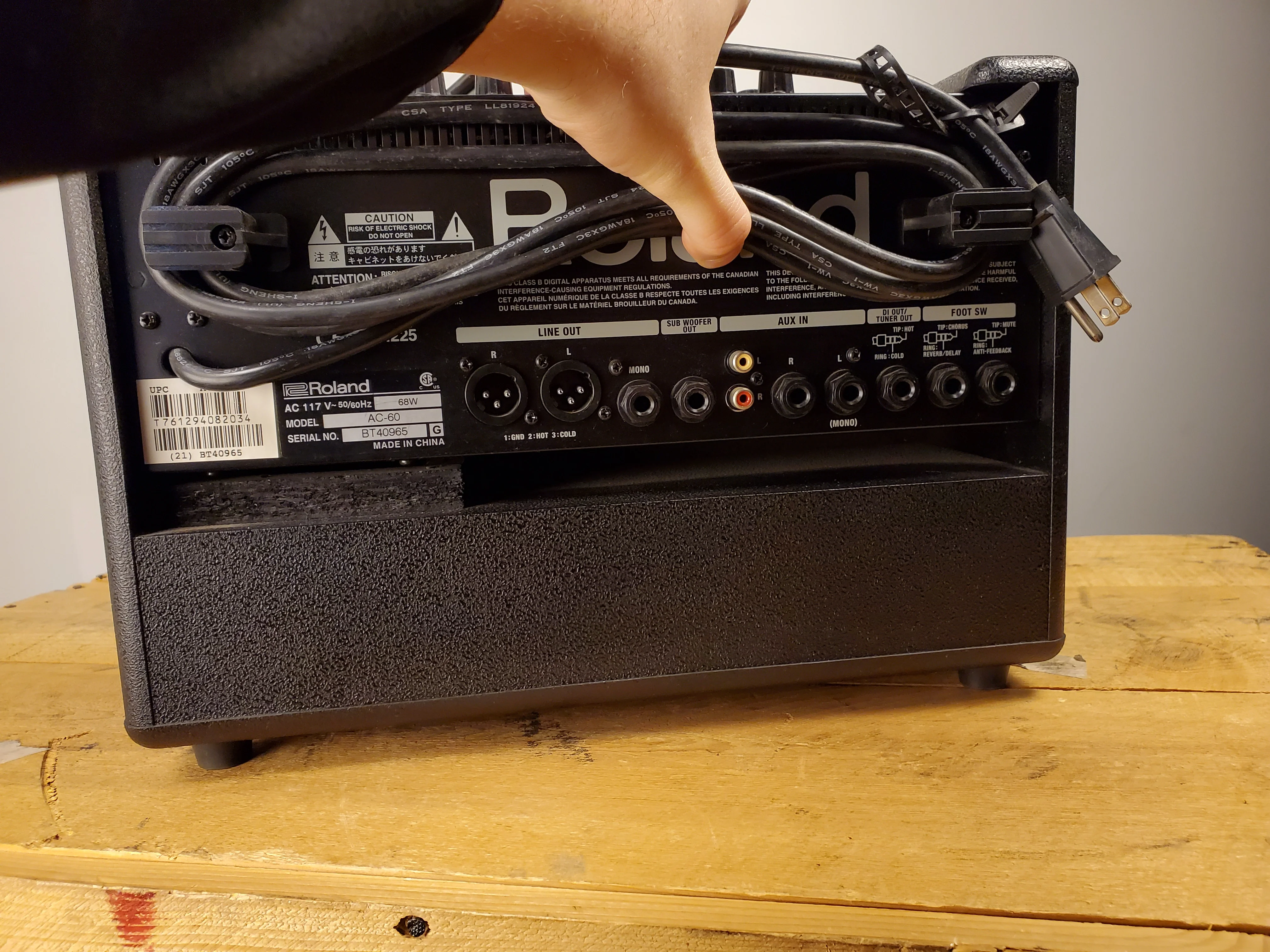 Roland AC-60 Acoustic Chorus Combo - Image 3