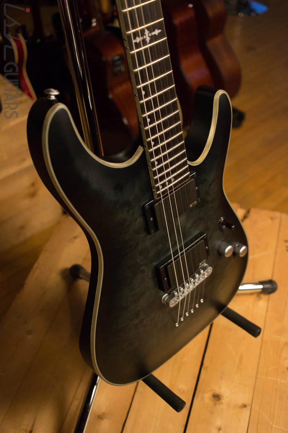 Schecter C1 Platinum Electric Guitar EMG Pickups - Image 5