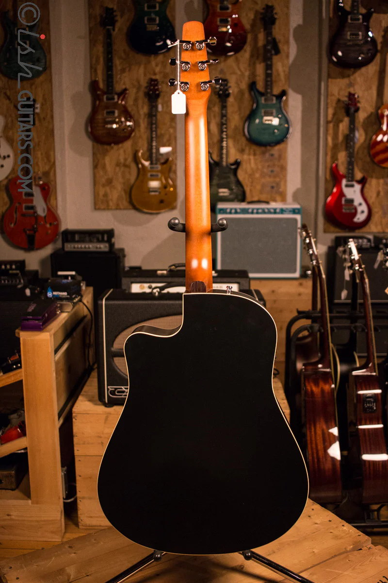 Seagull Entourage CW Black GT QI Acoustic Electric Guitar - Image 8
