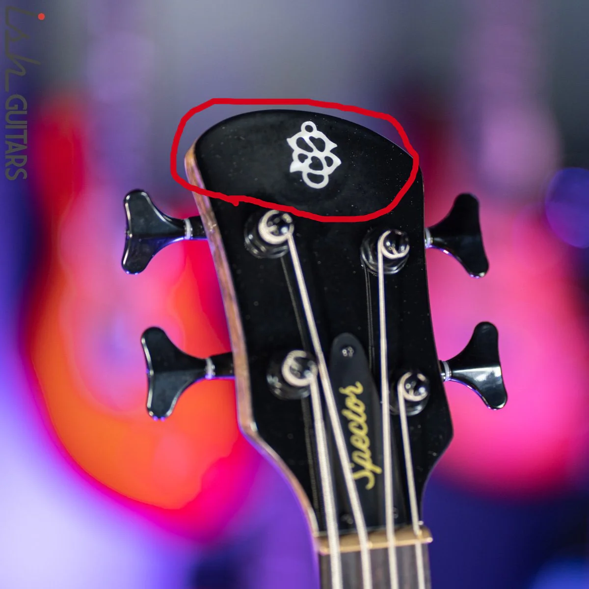 Spector B-Stock NS Ethos 4 Super Faded Black Gloss - Image 9