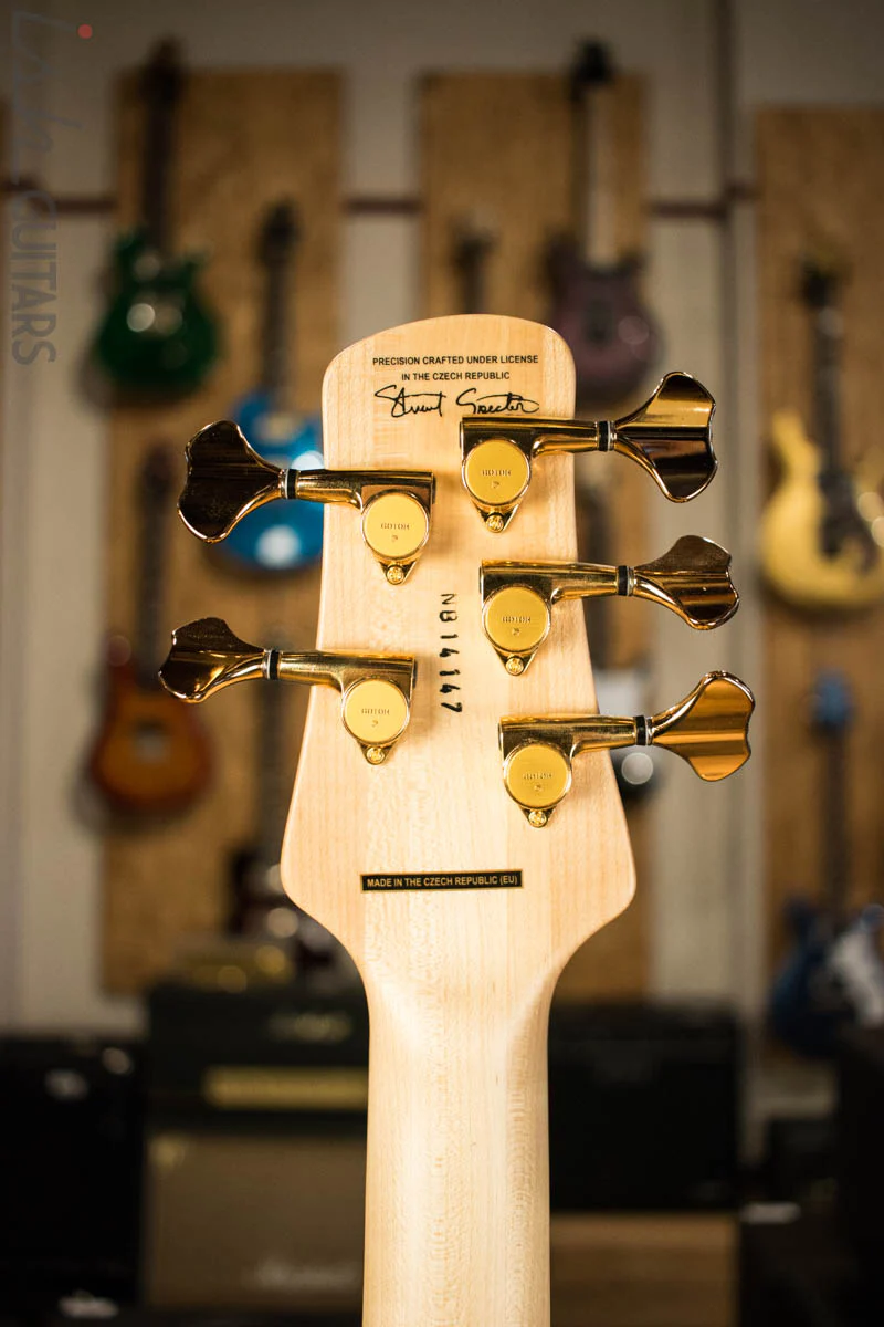 Spector Custom Euro LX5 Fretless Bass Natural - Image 9