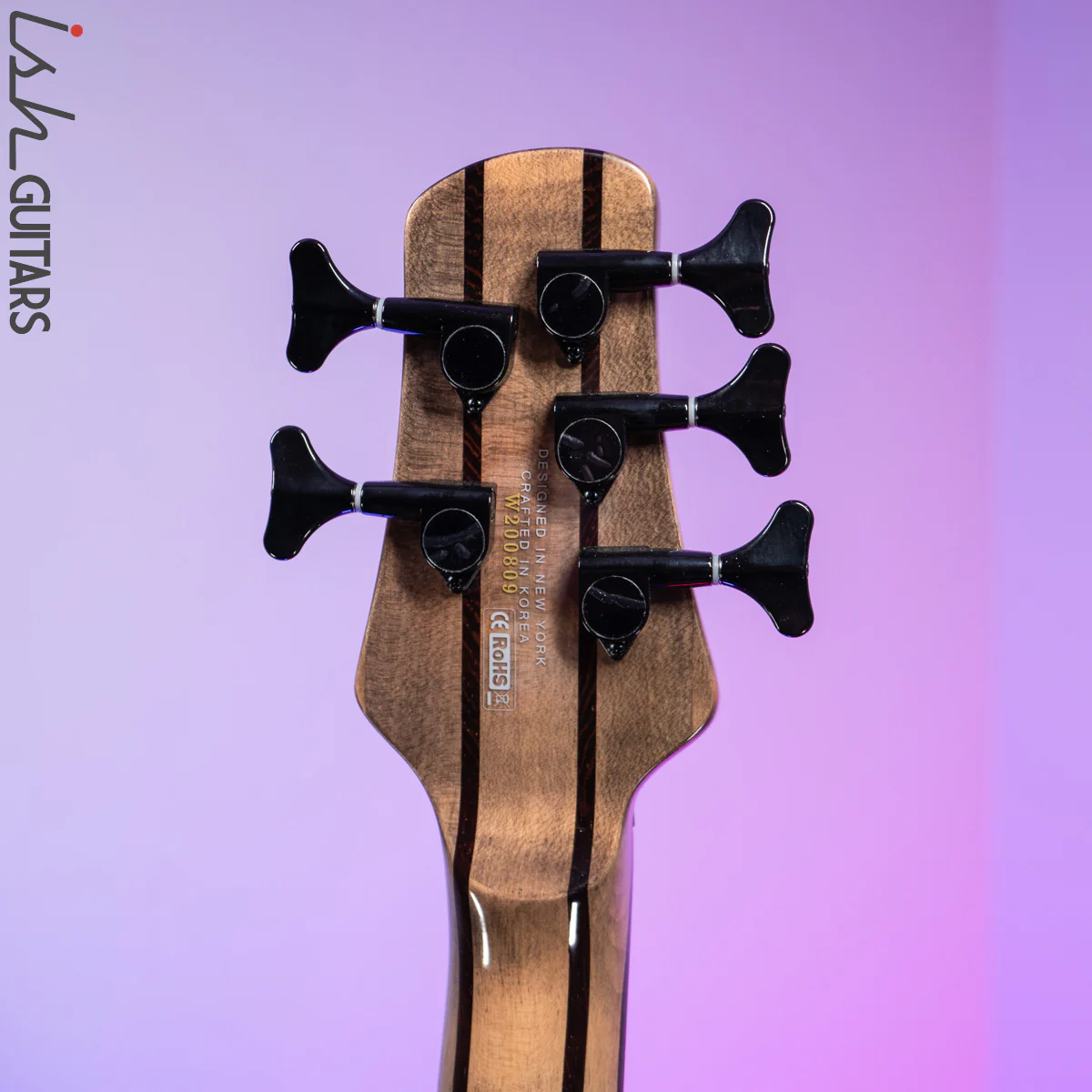 2021 Spector NS Dimension 5 Multi-Scale Super Faded Black Gloss - Image 12