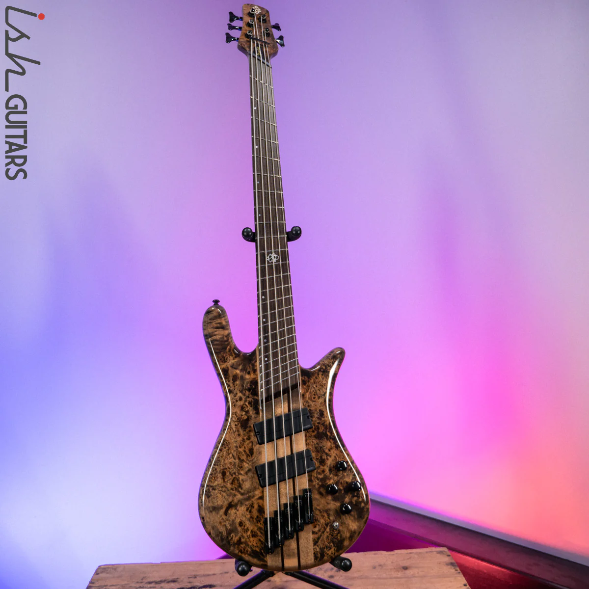 2021 Spector NS Dimension 5 Multi-Scale Super Faded Black Gloss - Image 2
