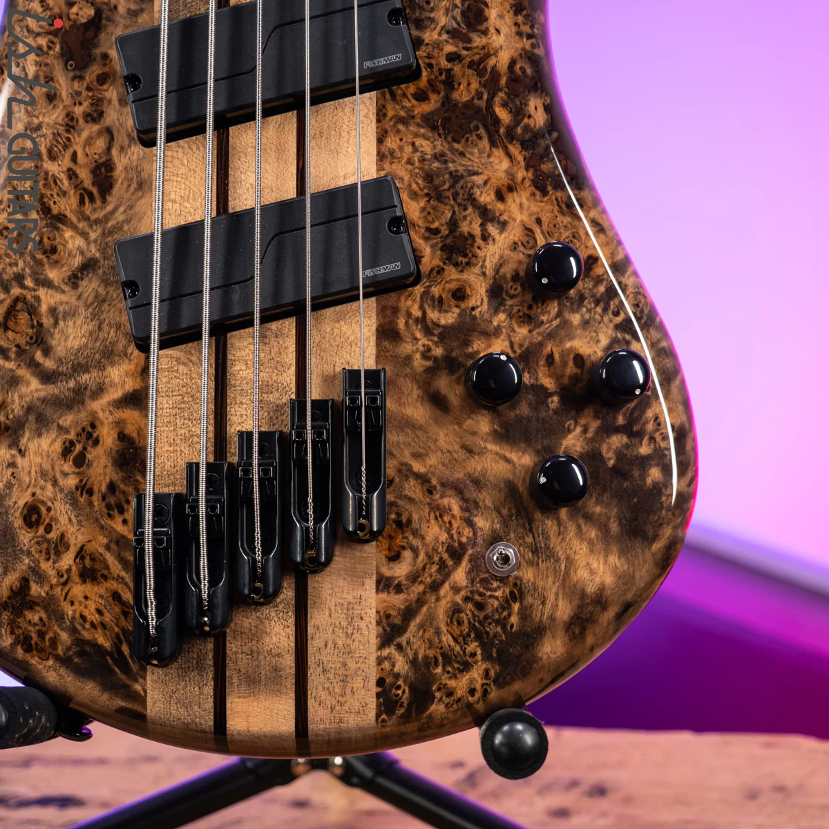 2021 Spector NS Dimension 5 Multi-Scale Super Faded Black Gloss - Image 4