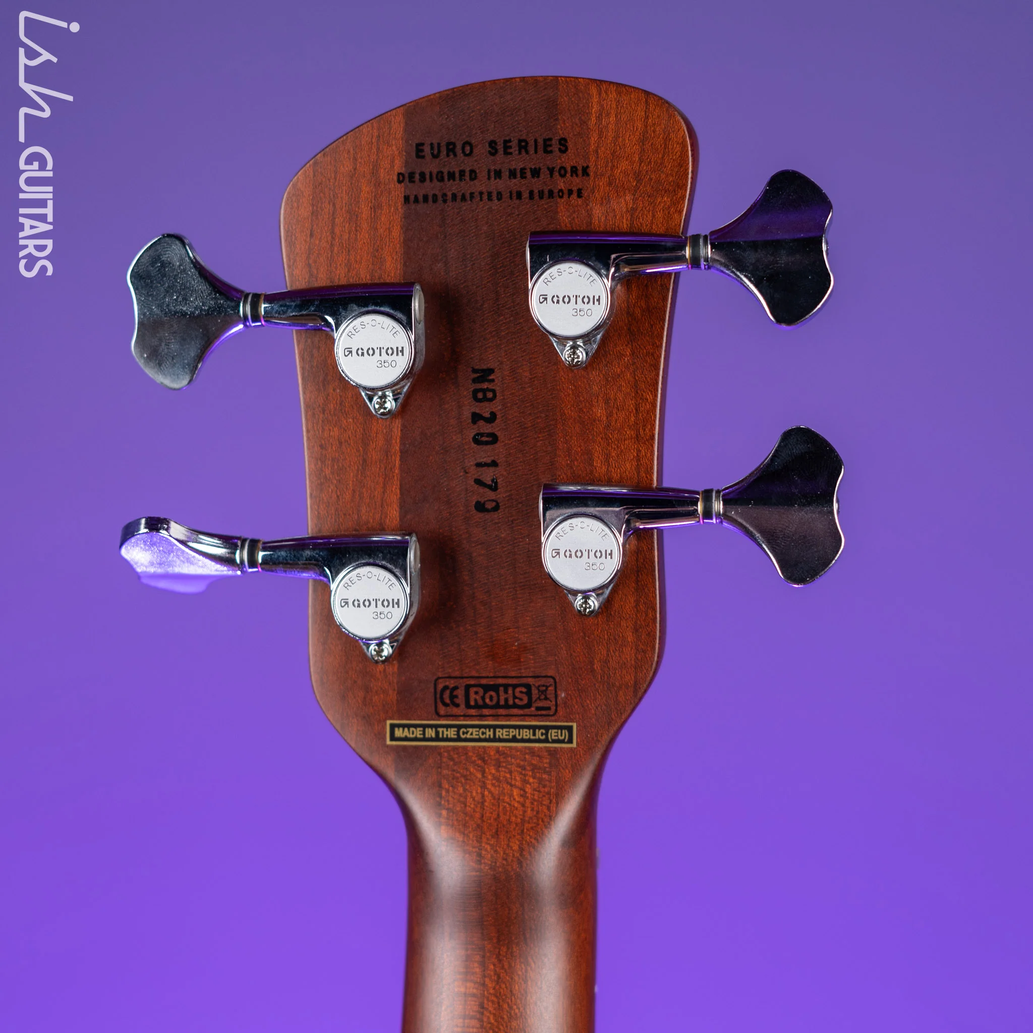 Spector Euro 4 RST 4-String Bass Sienna Stain Matte - Image 10