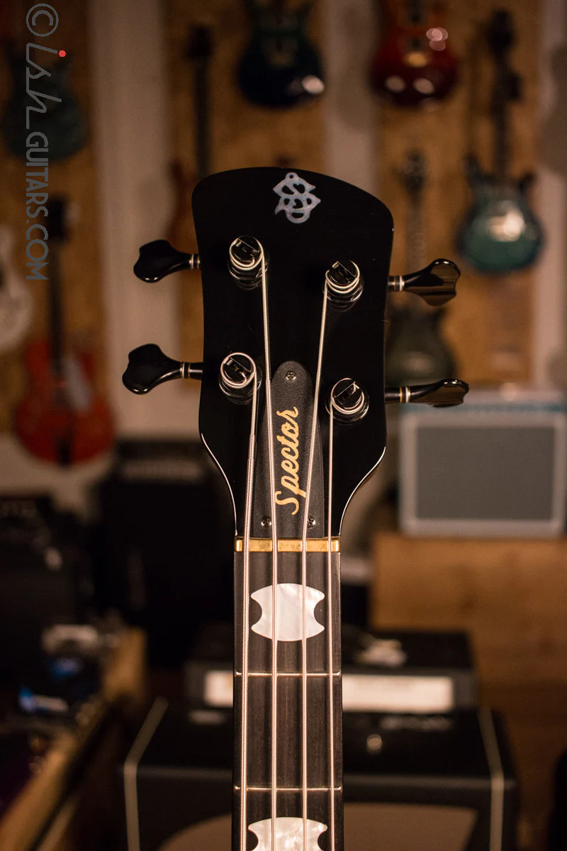 Spector Euro 4LX 40th Anniversary Blue 1 of 12 Limited Edition Bartolini Ebony - Image 5