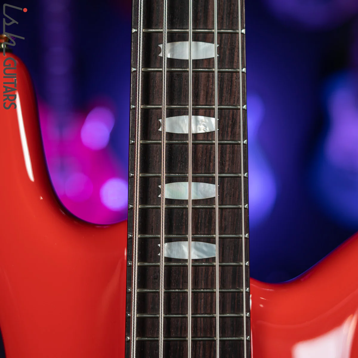 Spector Euro 5 Classic 5-String Bass Red Gloss Demo - Image 5