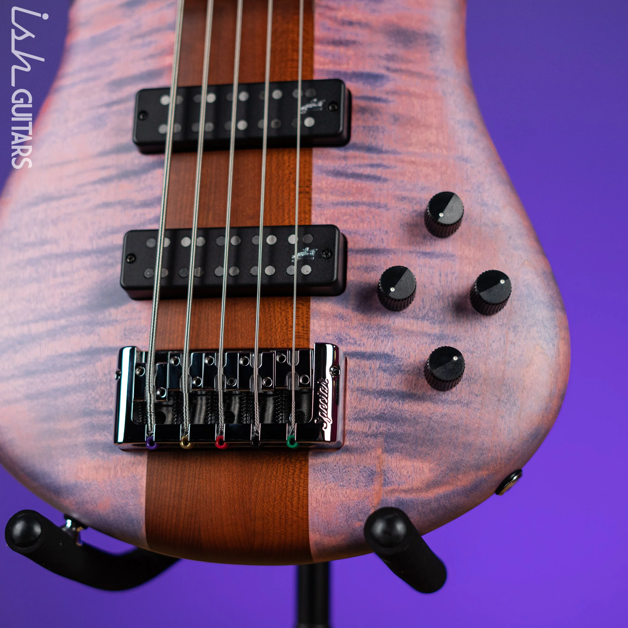 Spector Euro 5 RST 5-String Bass Sienna Stain Matte - Image 4