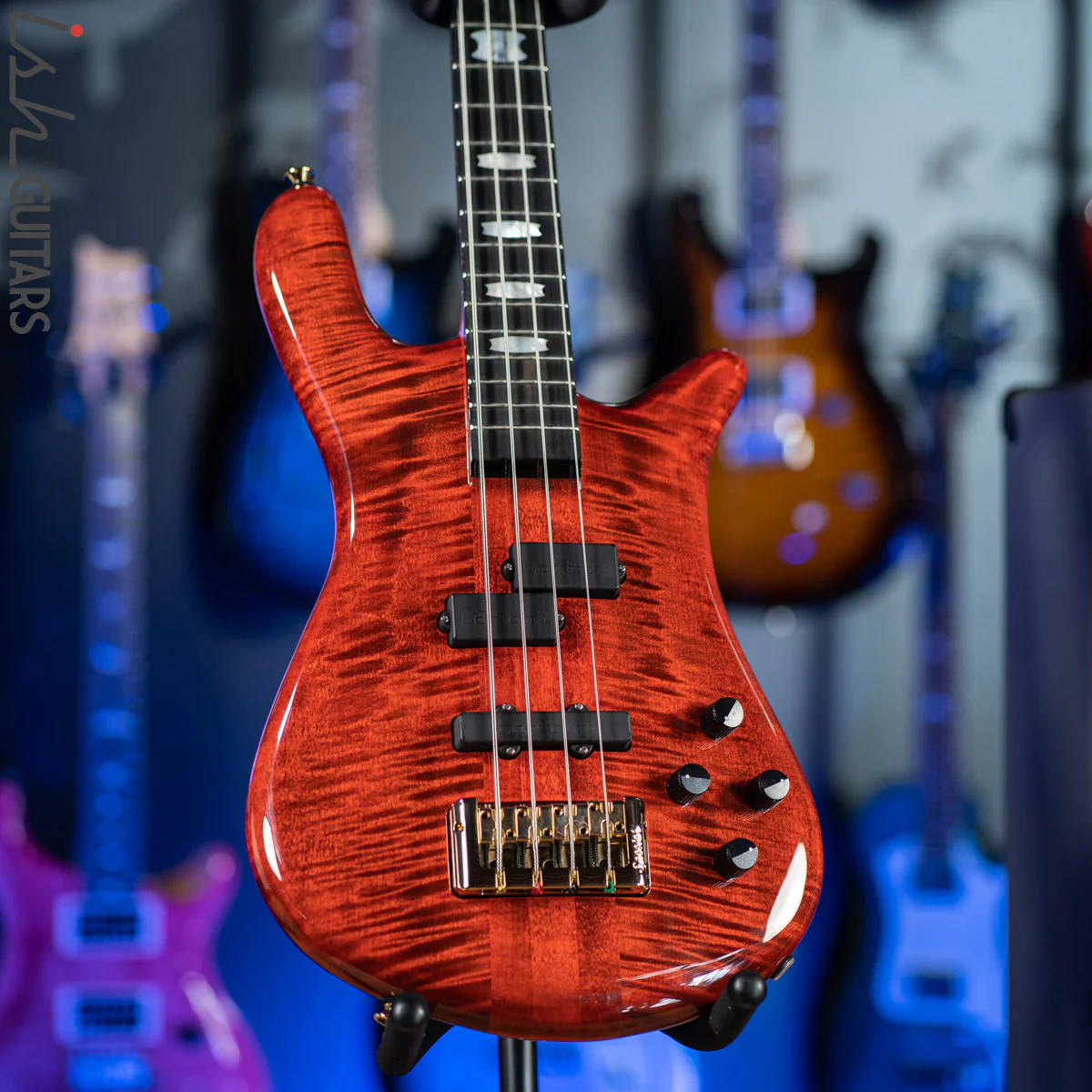 Spector Euro4 LT Red Fade Gloss Bass Guitar