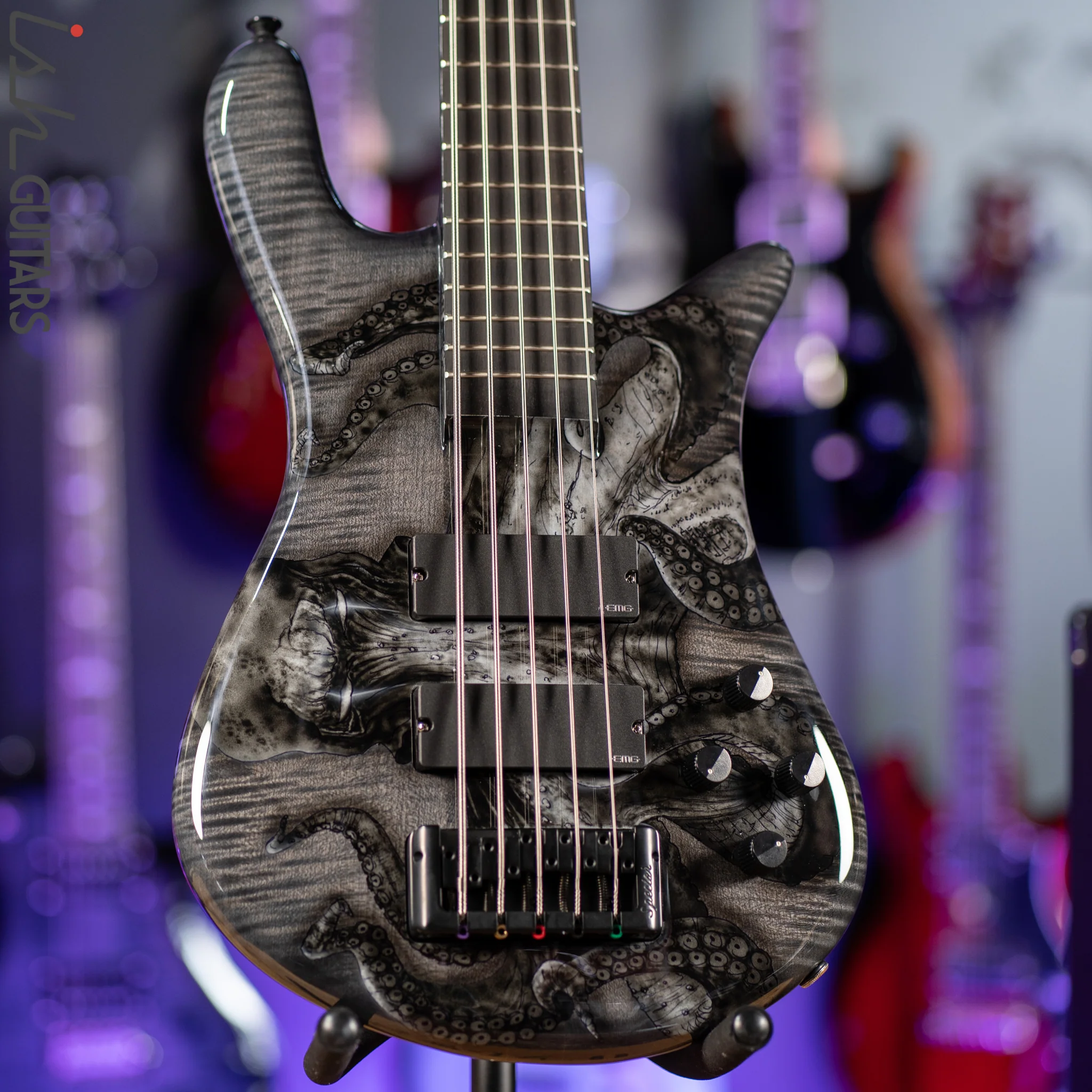 Spector Euro5 LE Limited Edition Kraken Squid Bass