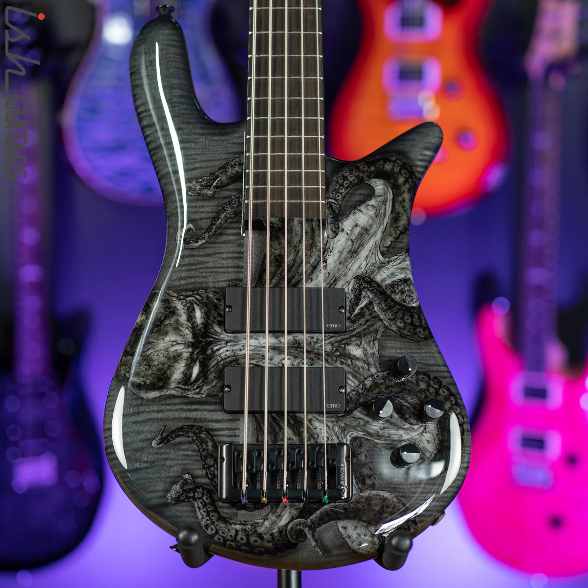 Spector Euro5 LE Limited Edition Kraken Squid Bass