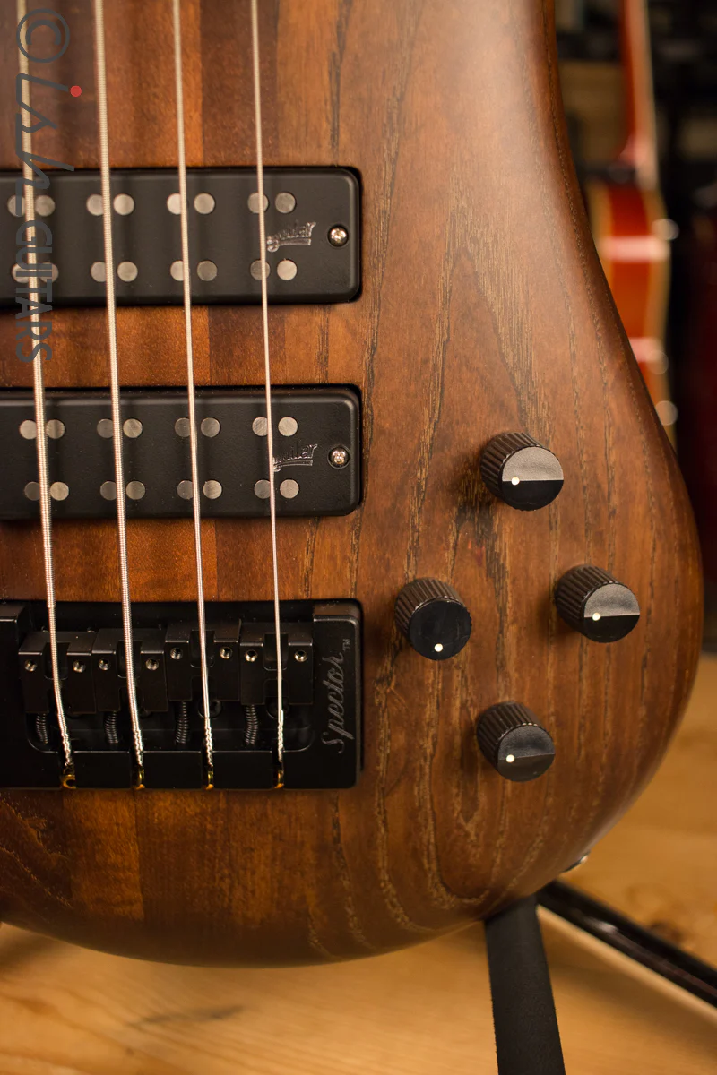 USA Spector Forte 4 Walnut Matte Aguilar Pickups - Image 4