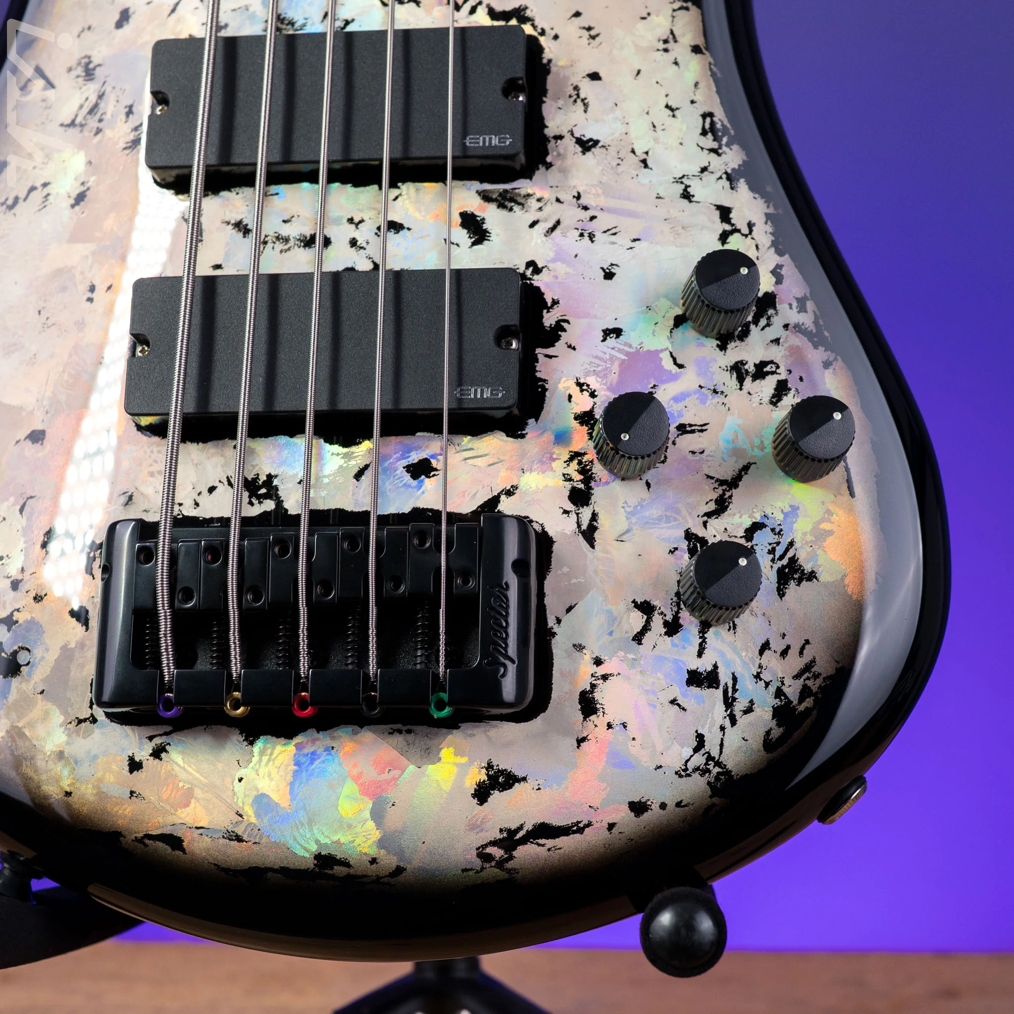 Spector X Ish 15th Anniversary Holoflash Euro Limited Edition 5-String - Image 5