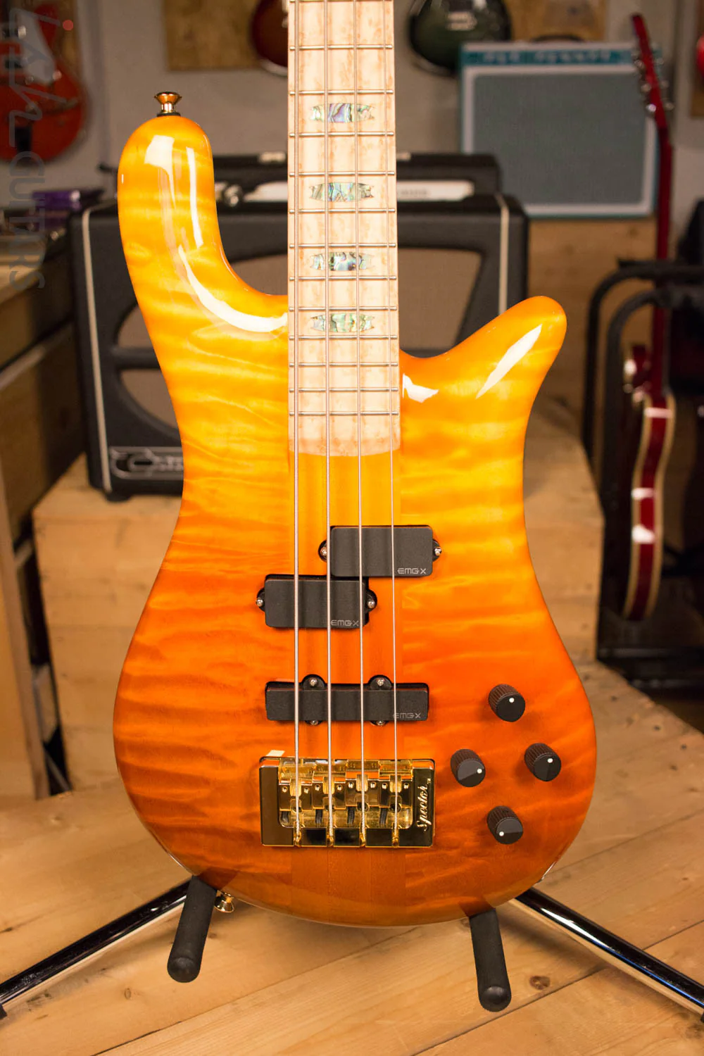 Spector NS-2 Sunset Fade USA Premium Quilted Maple