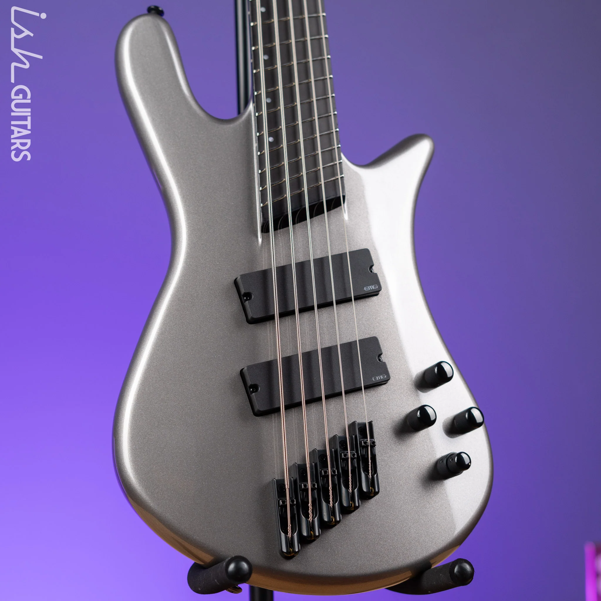 Spector NS Dimension 5 HP Multi-Scale Bass Gunmetal Gloss Demo