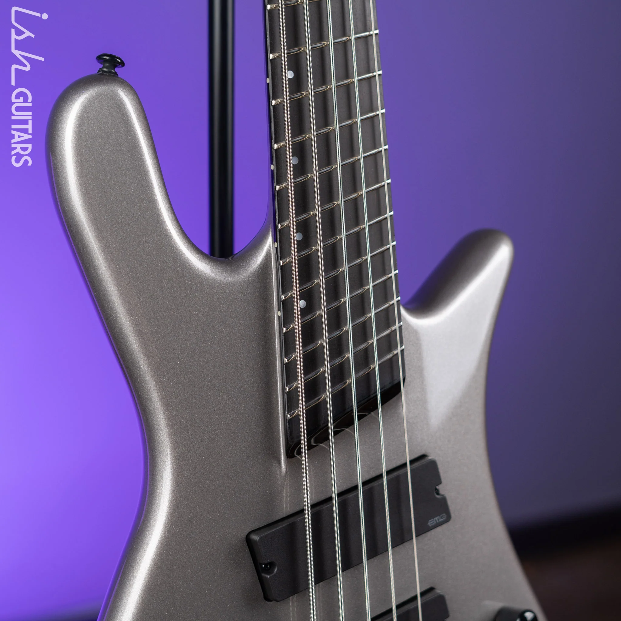 Spector NS Dimension 5 HP Multi-Scale Bass Gunmetal Gloss Demo - Image 3