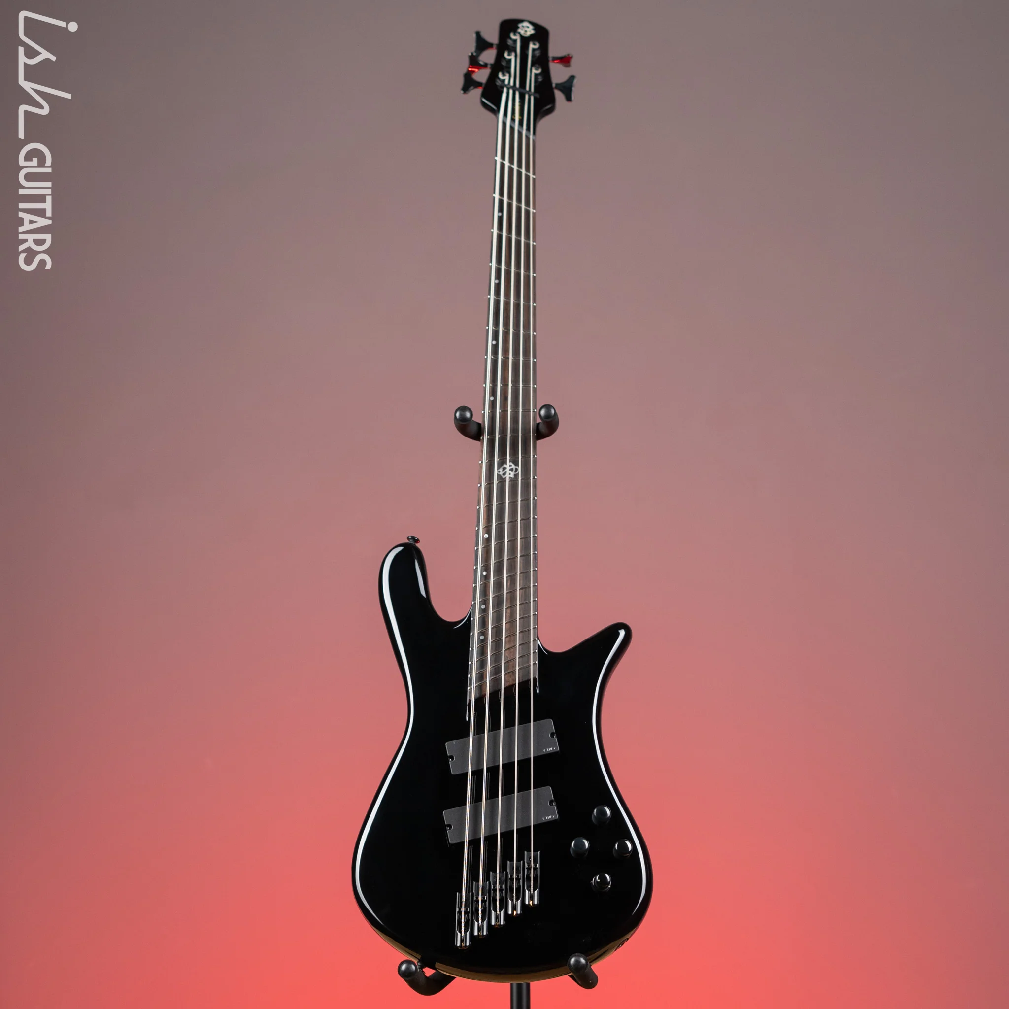 Spector NS Dimension 5 HP Multi-Scale Bass Solid Black Gloss Demo - Image 2