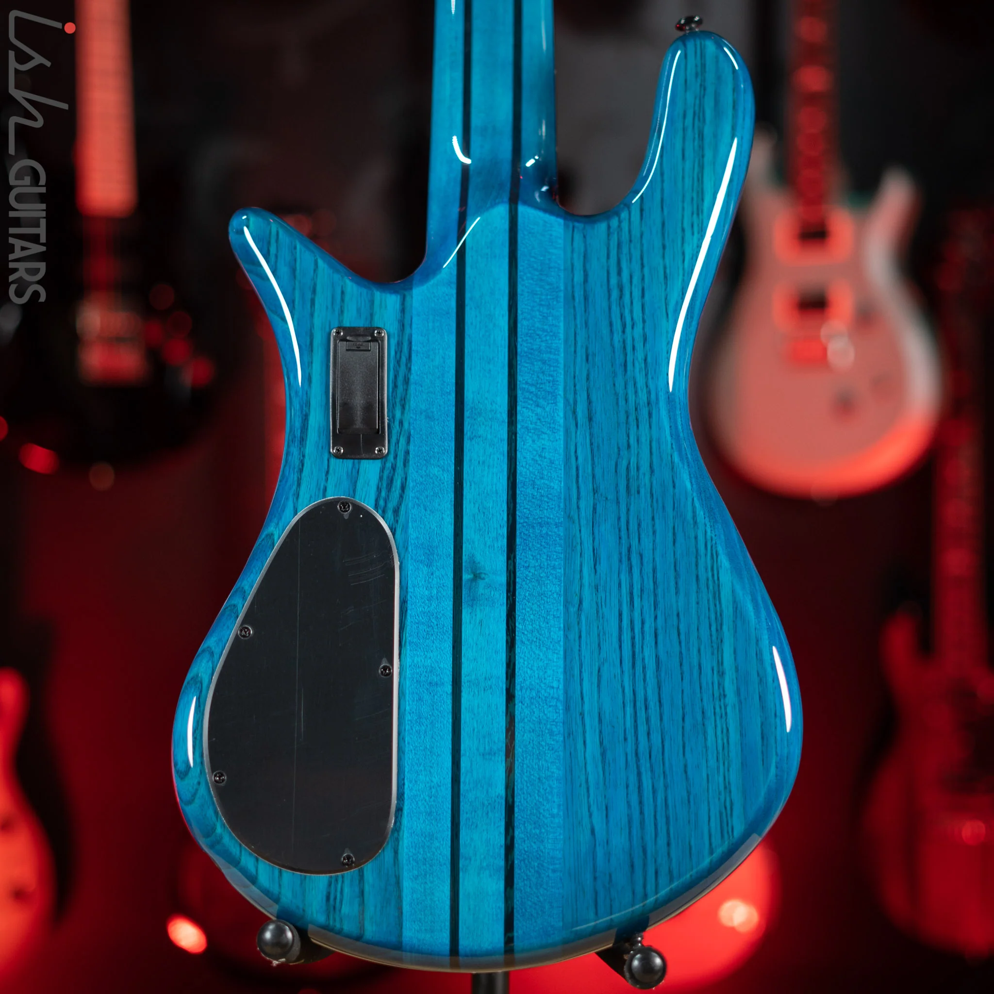 Spector NS Dimension 5 Multiscale Bass Black and Blue Gloss - Image 8